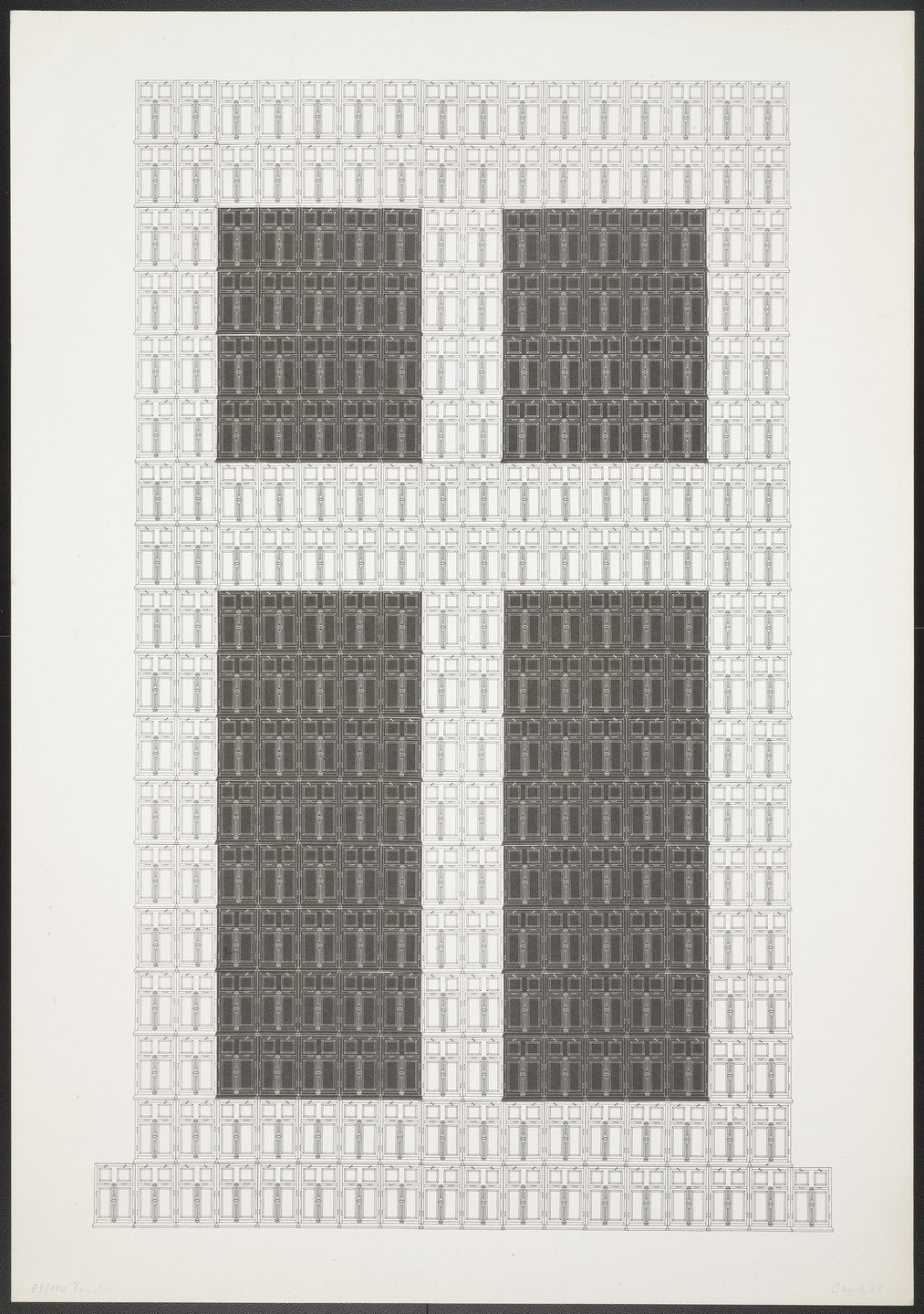 Thomas Bayrle. Window (Fenster). 1969
