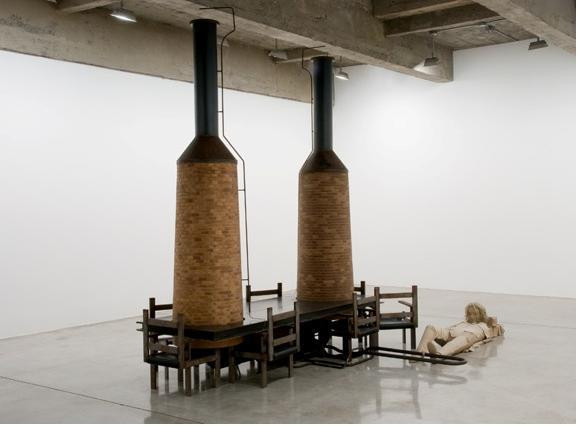 Mark Manders. Room with Chairs and Factory. 2002-08