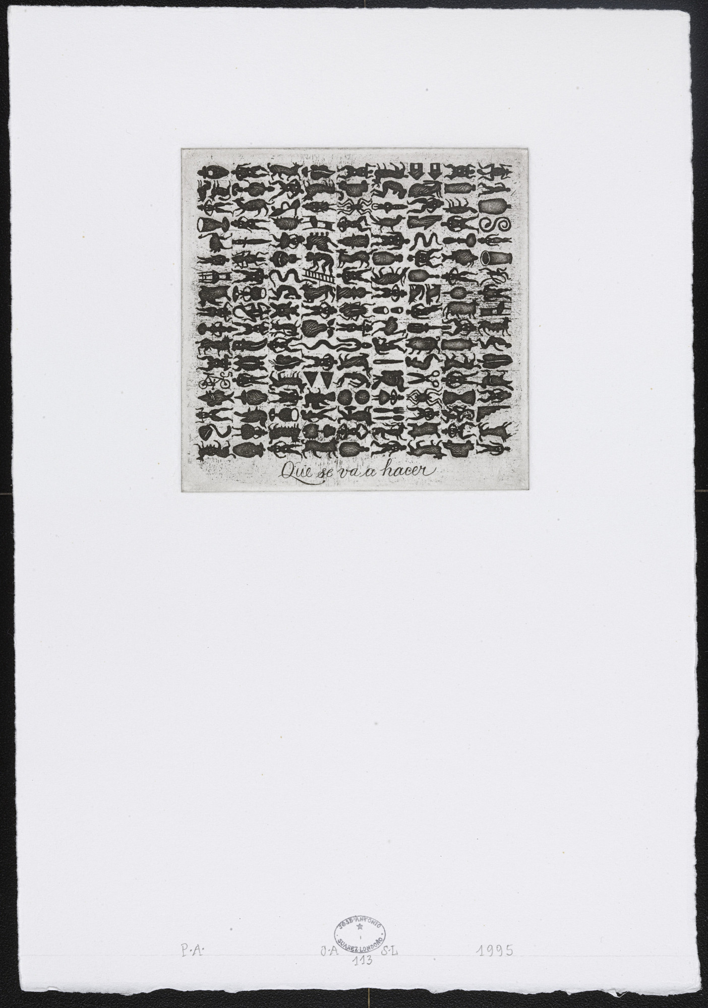 José Antonio Suárez Londoño. Untitled #113