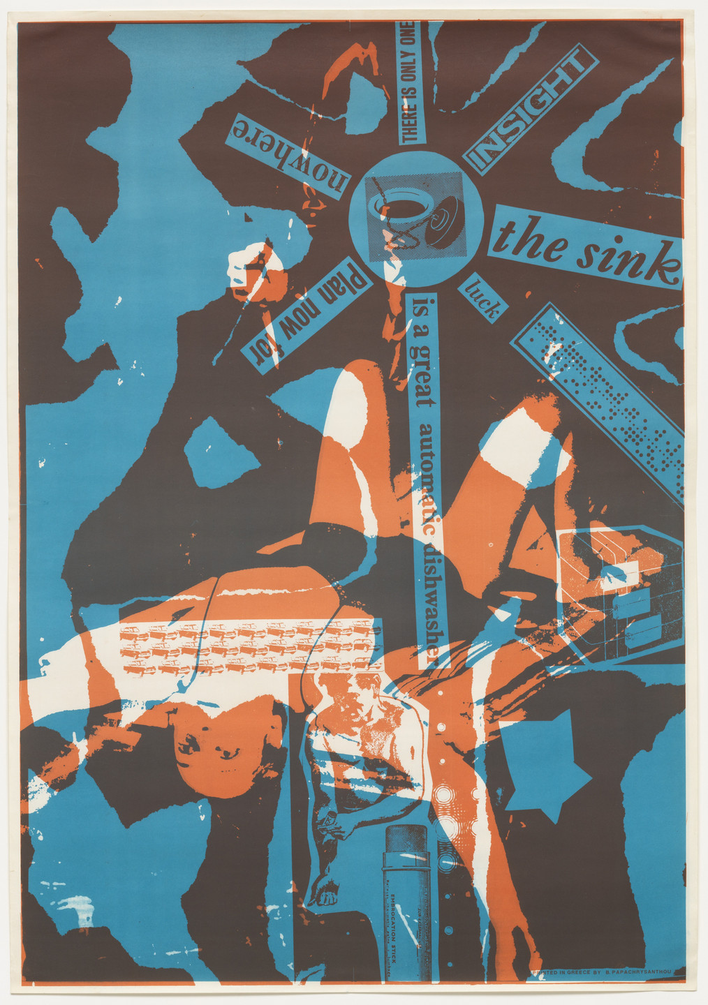 Charles Henri Ford. Untitled from Poem Posters. 1964–65