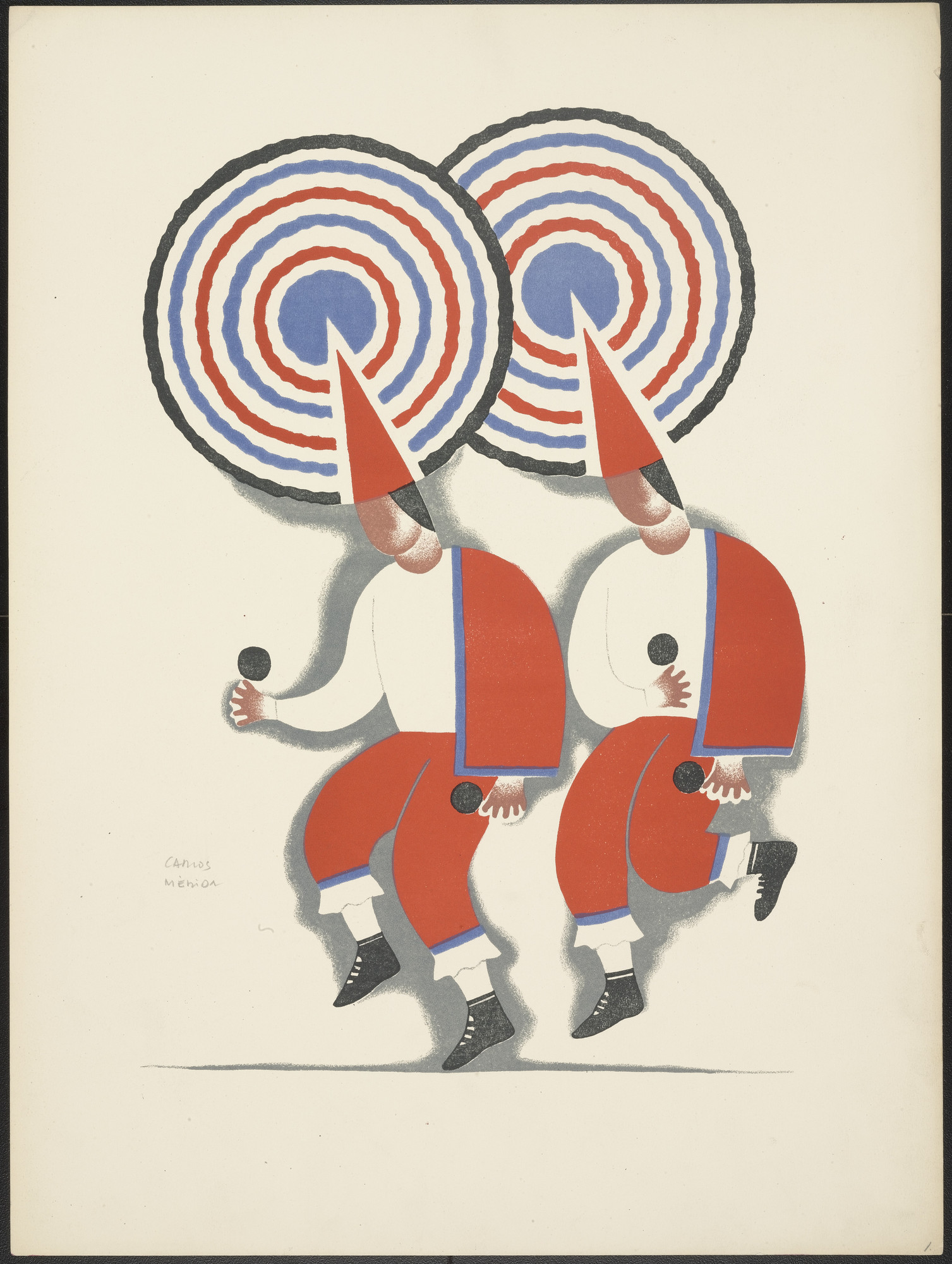 Carlos Mérida. Dance of the Quetzals from Dances of Mexico. c