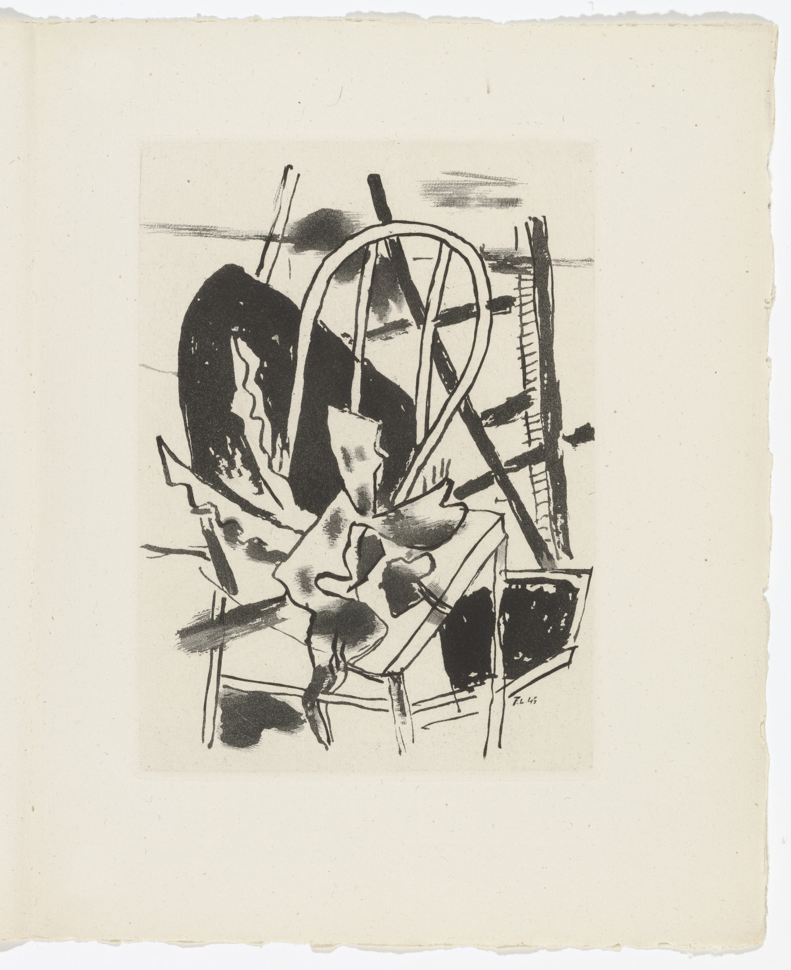 Fernand Léger. Plate (page 53) from Du Cubisme (On Cubism)