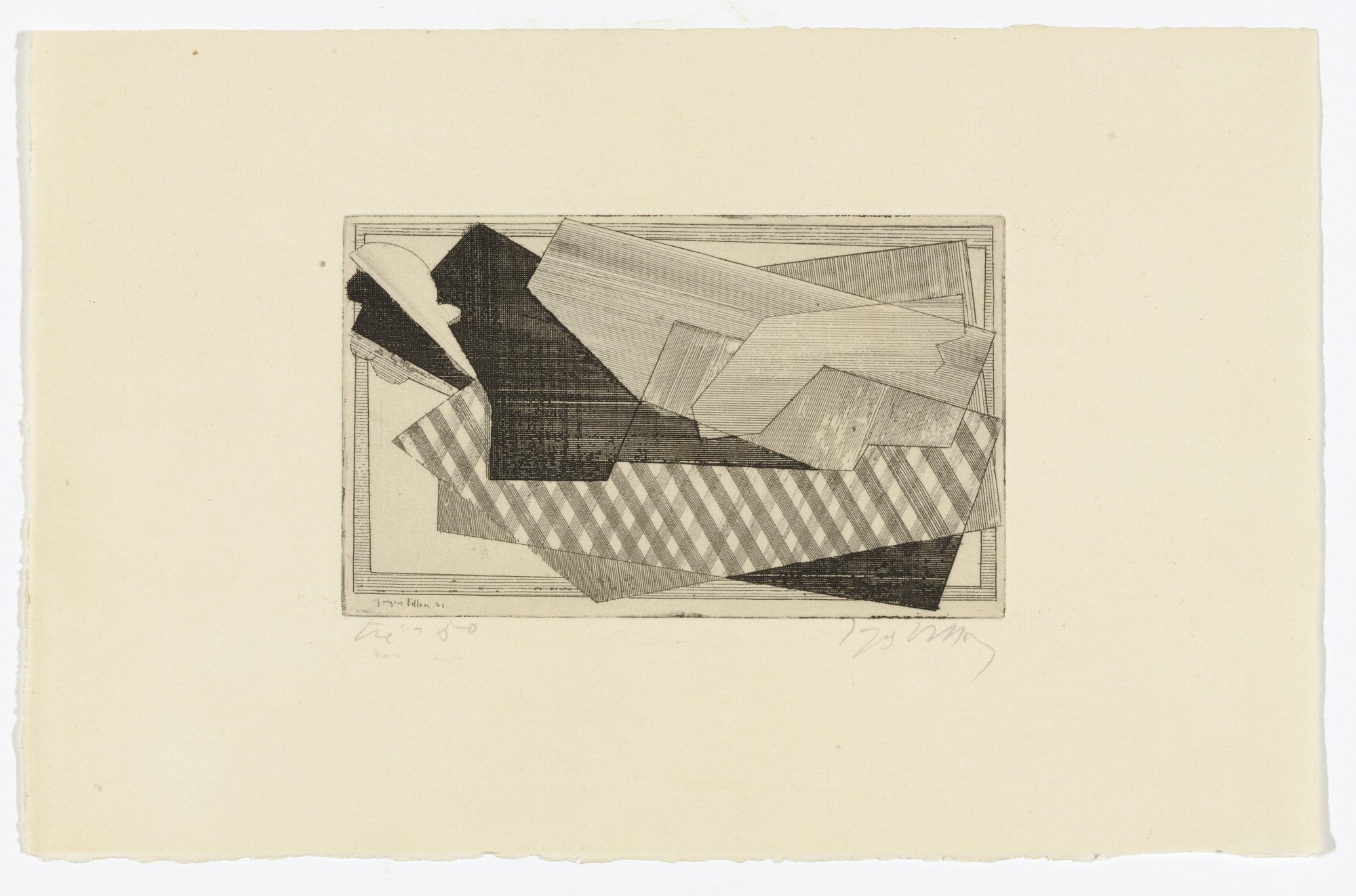Jacques Villon. Duplicate of The Horse from Du Cubisme (On Cubism)