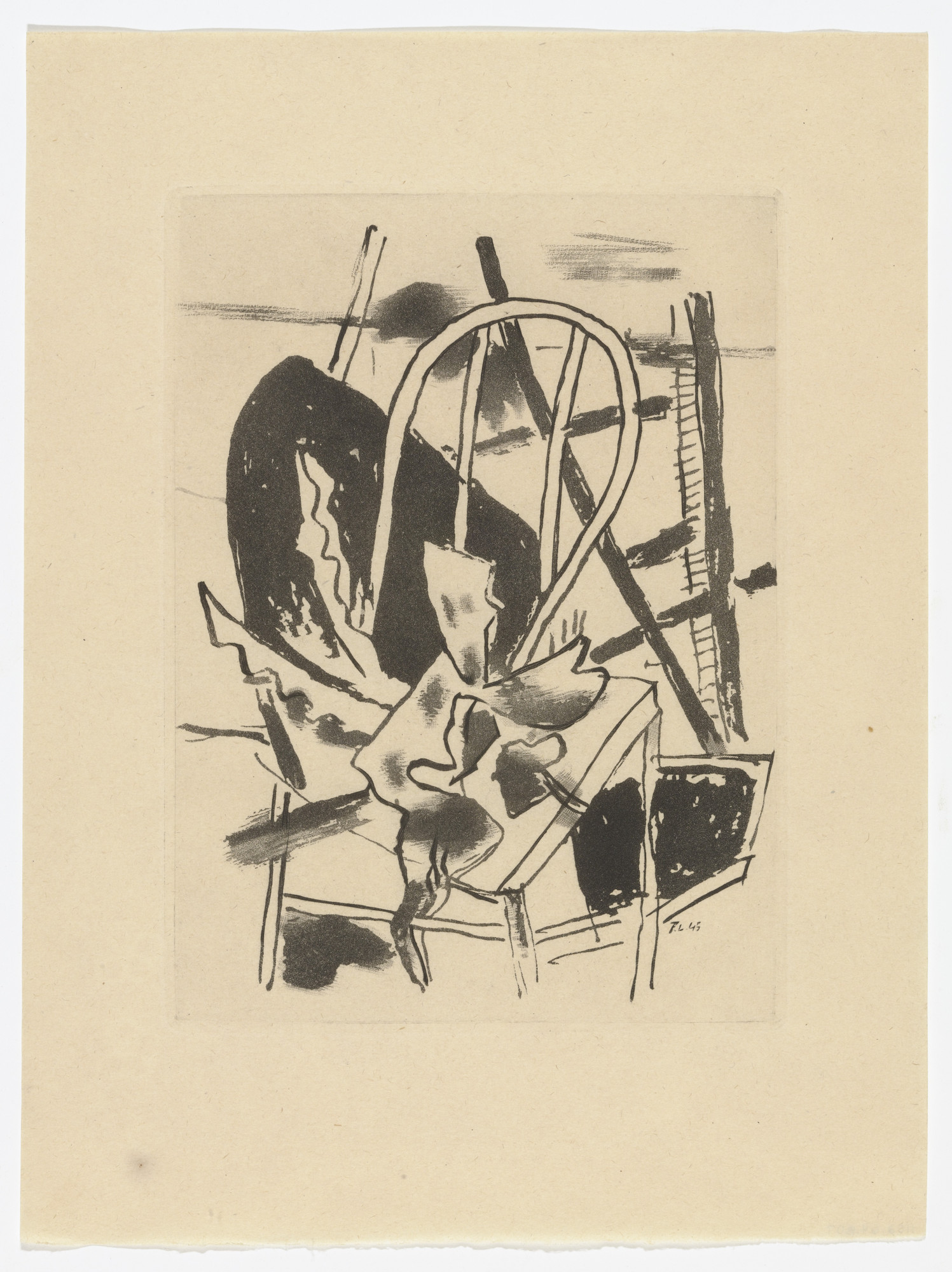 Fernand Léger. Duplicate of plate from Du Cubisme (On Cubism)