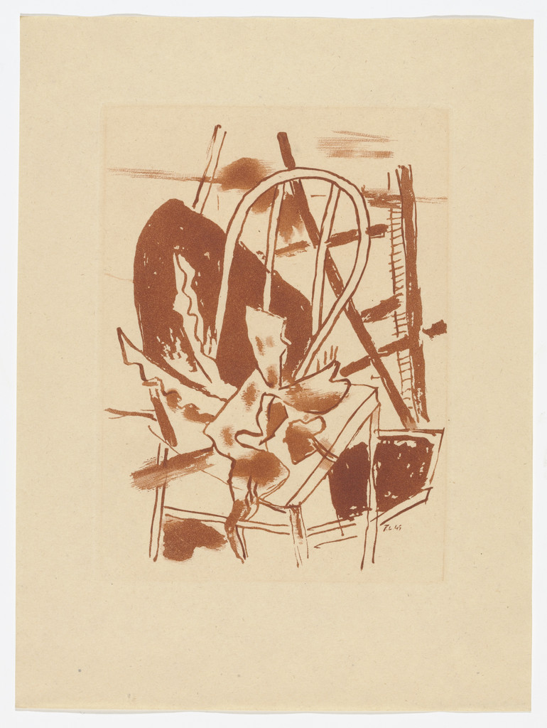 Variant of plate Du Cubisme (On Cubism)