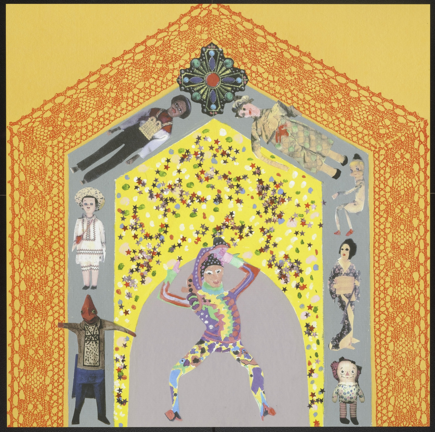 Miriam Schapiro. Court Jester from Femfolio. 2009