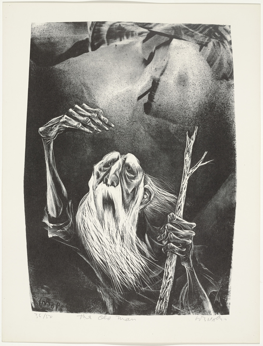 William Gropper. The Old Man from Capriccios. 1953–57