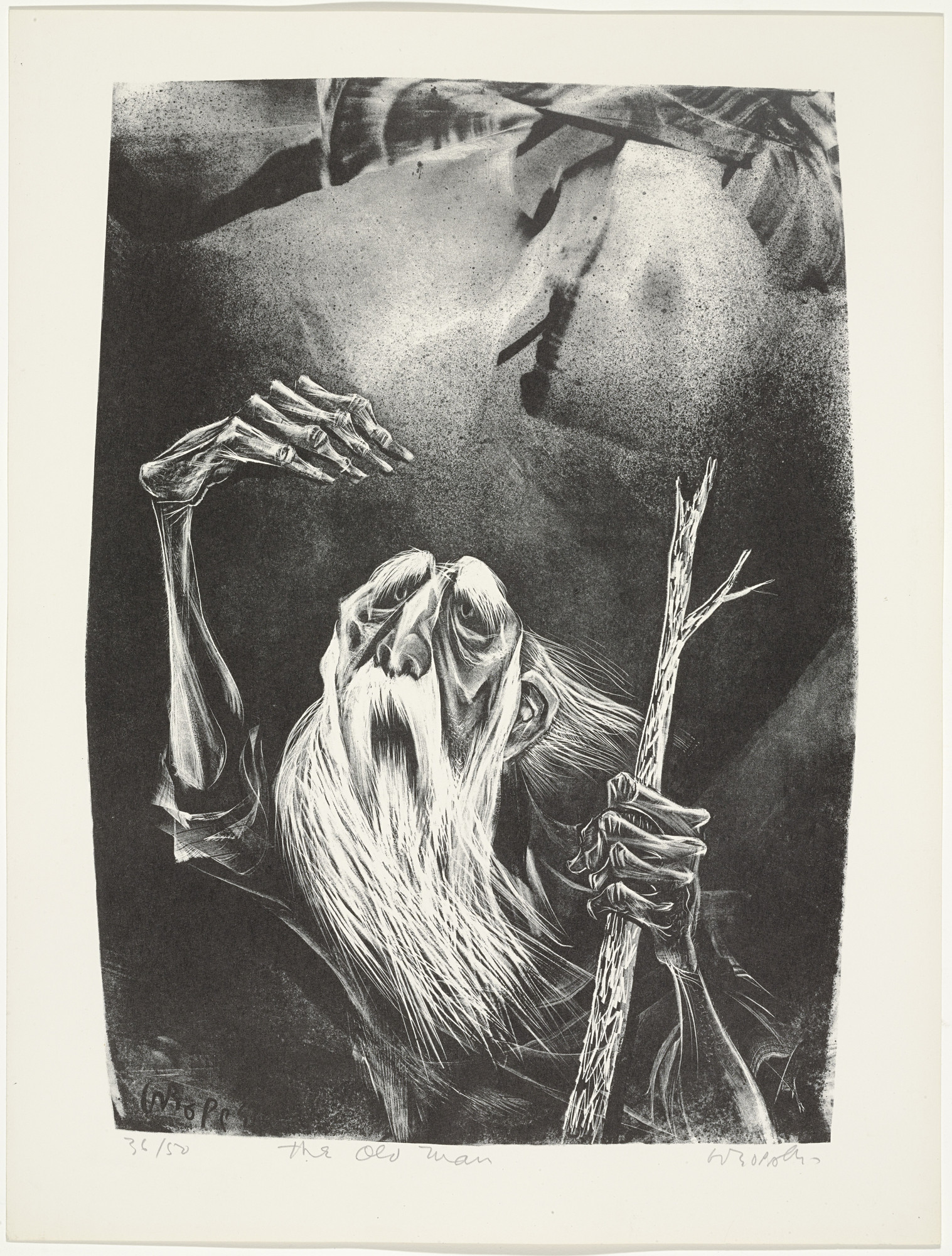 William Gropper. The Old Man from Capriccios