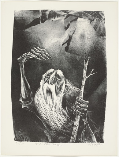 William Gropper. The Old Man from Capriccios. 1953–57