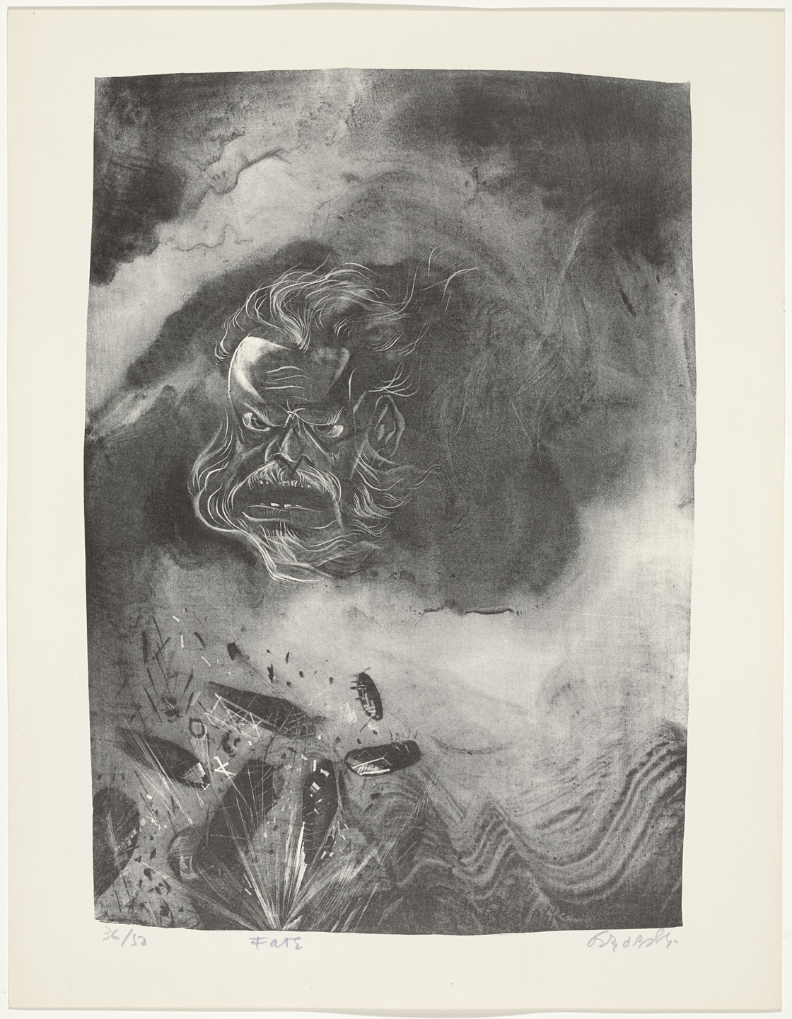 William Gropper. Fate from Capriccios. 1953–57