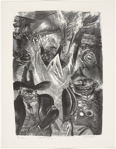 William Gropper. Patrioteers from Capriccios. 1953–57