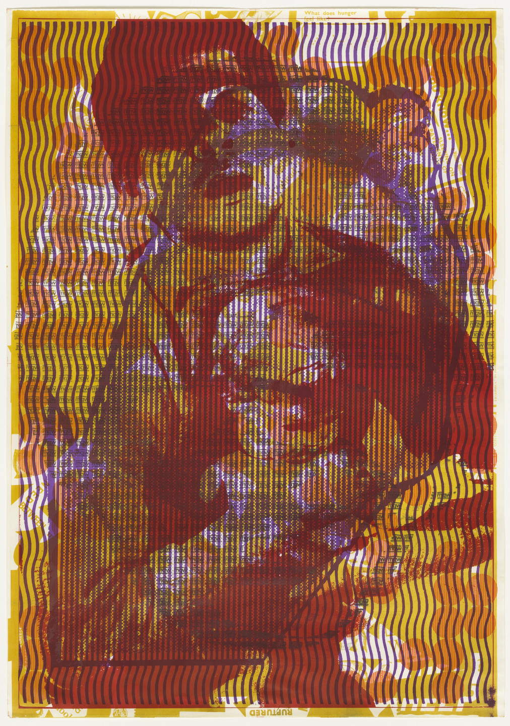 Charles Henri Ford. Untitled from Poem Posters. 1964–65