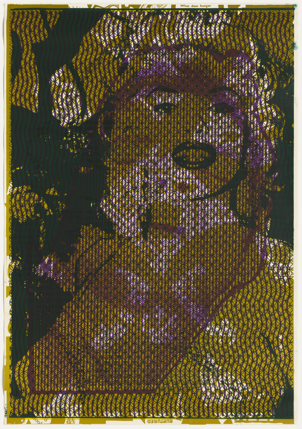 Charles Henri Ford. Untitled from Poem Posters. 1964–65