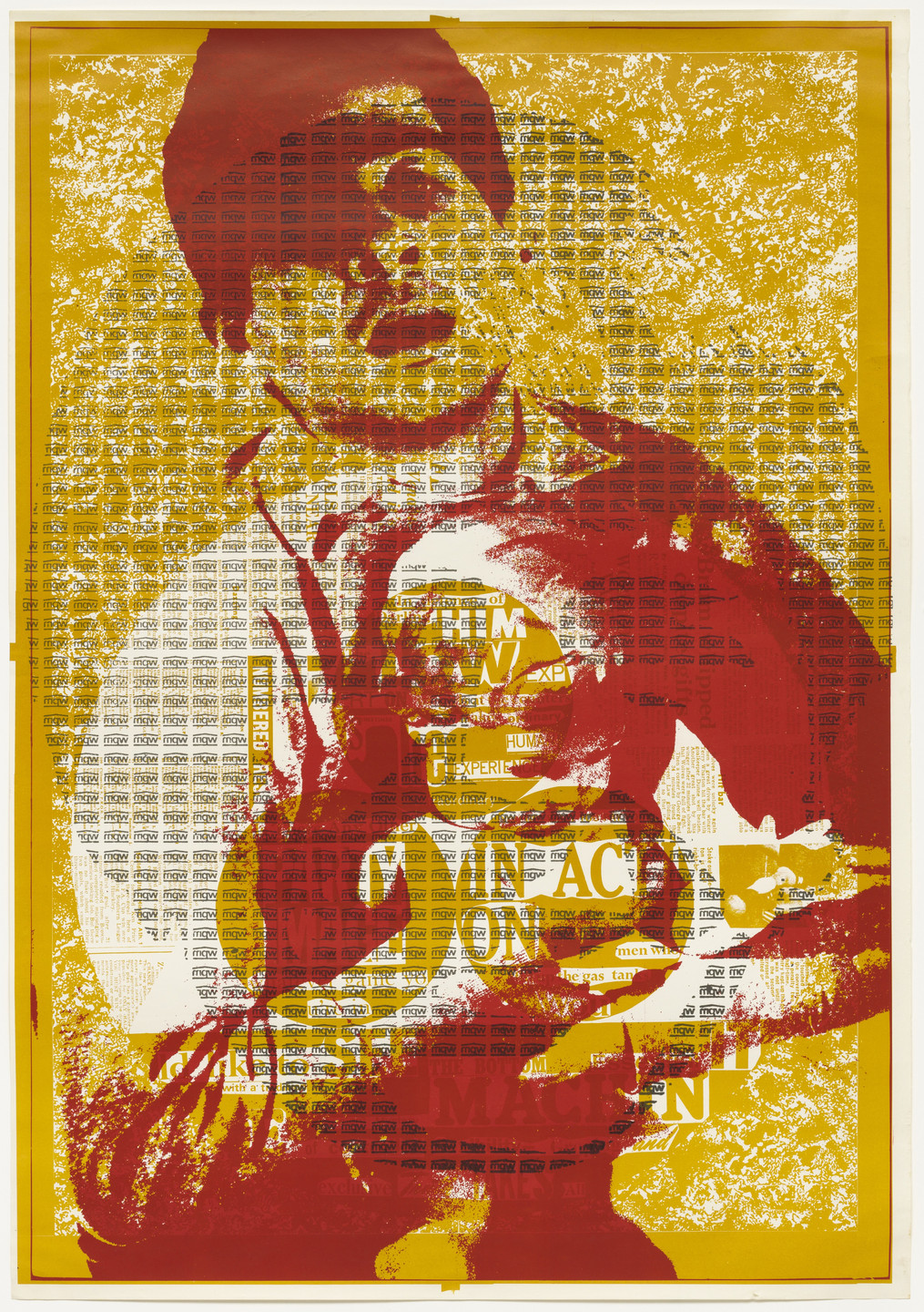 Charles Henri Ford. Untitled from Poem Posters. 1964–65