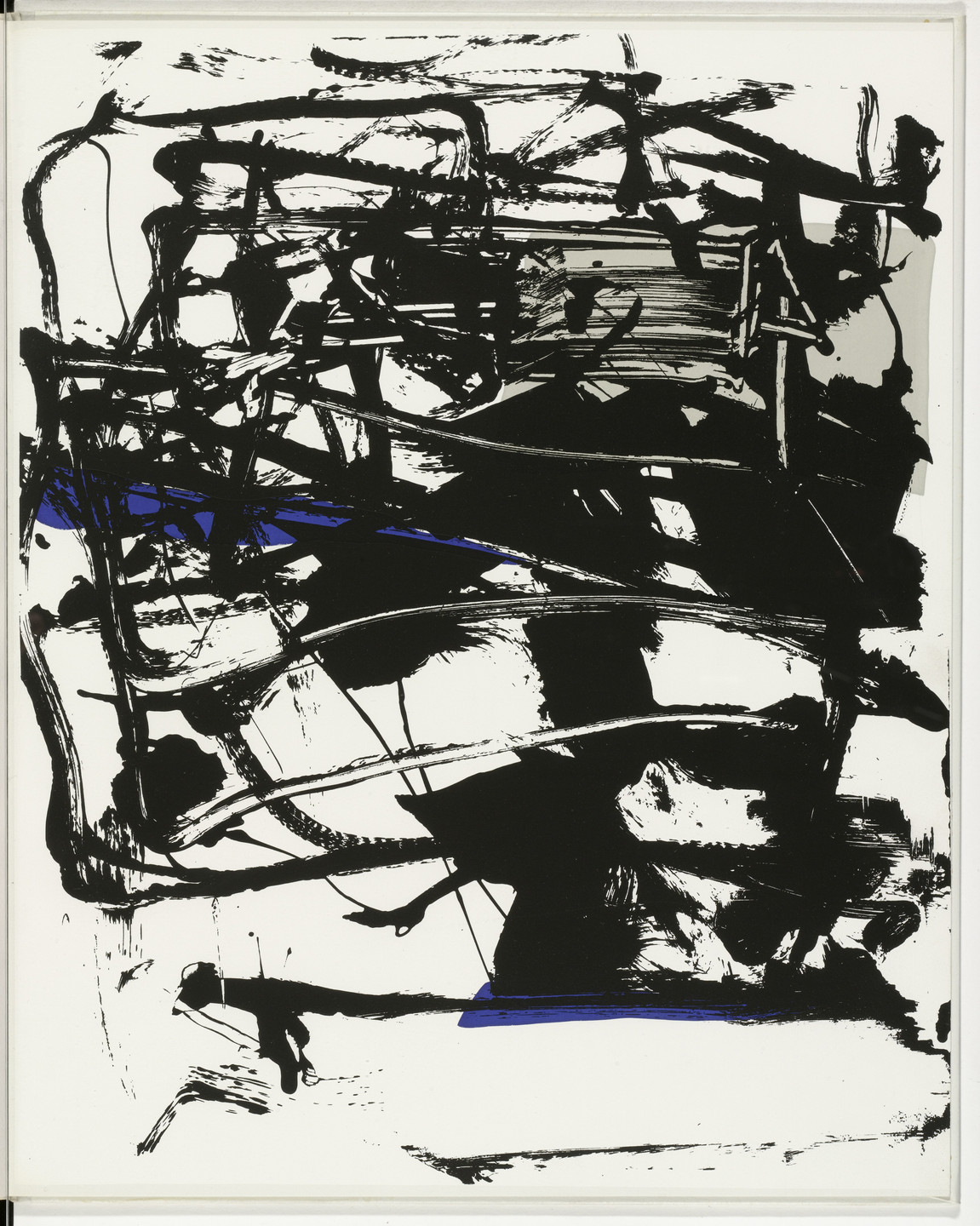 Joan Mitchell. Plate (folio 16) from The Poems. 1960