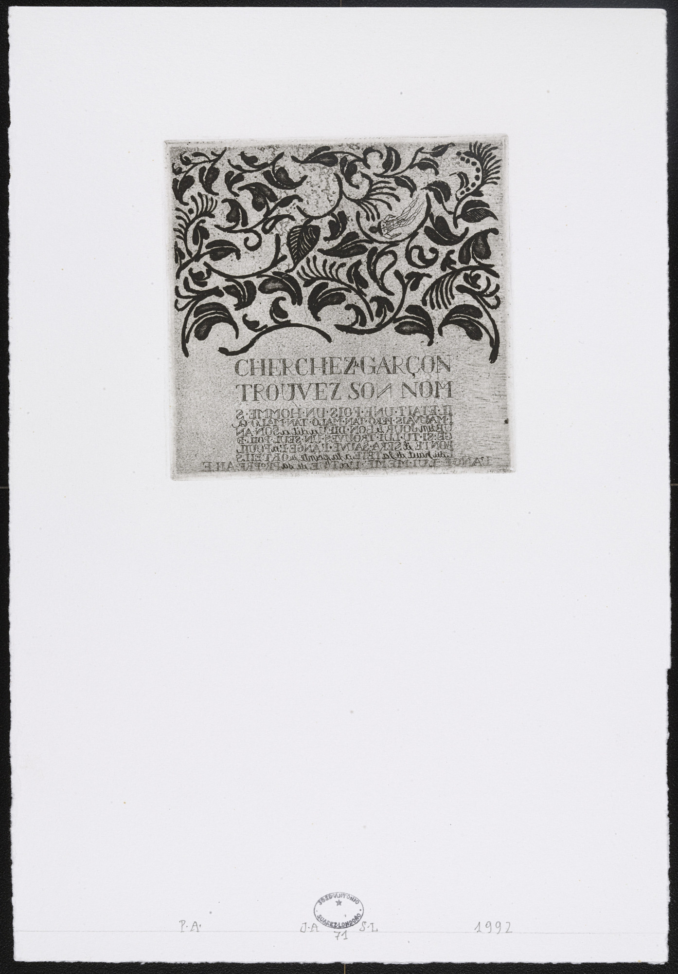 José Antonio Suárez Londoño. Untitled #71