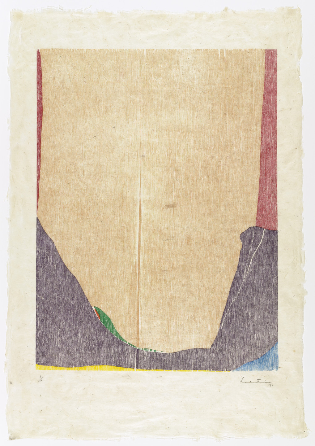 Helen Frankenthaler. East and Beyond. 1973