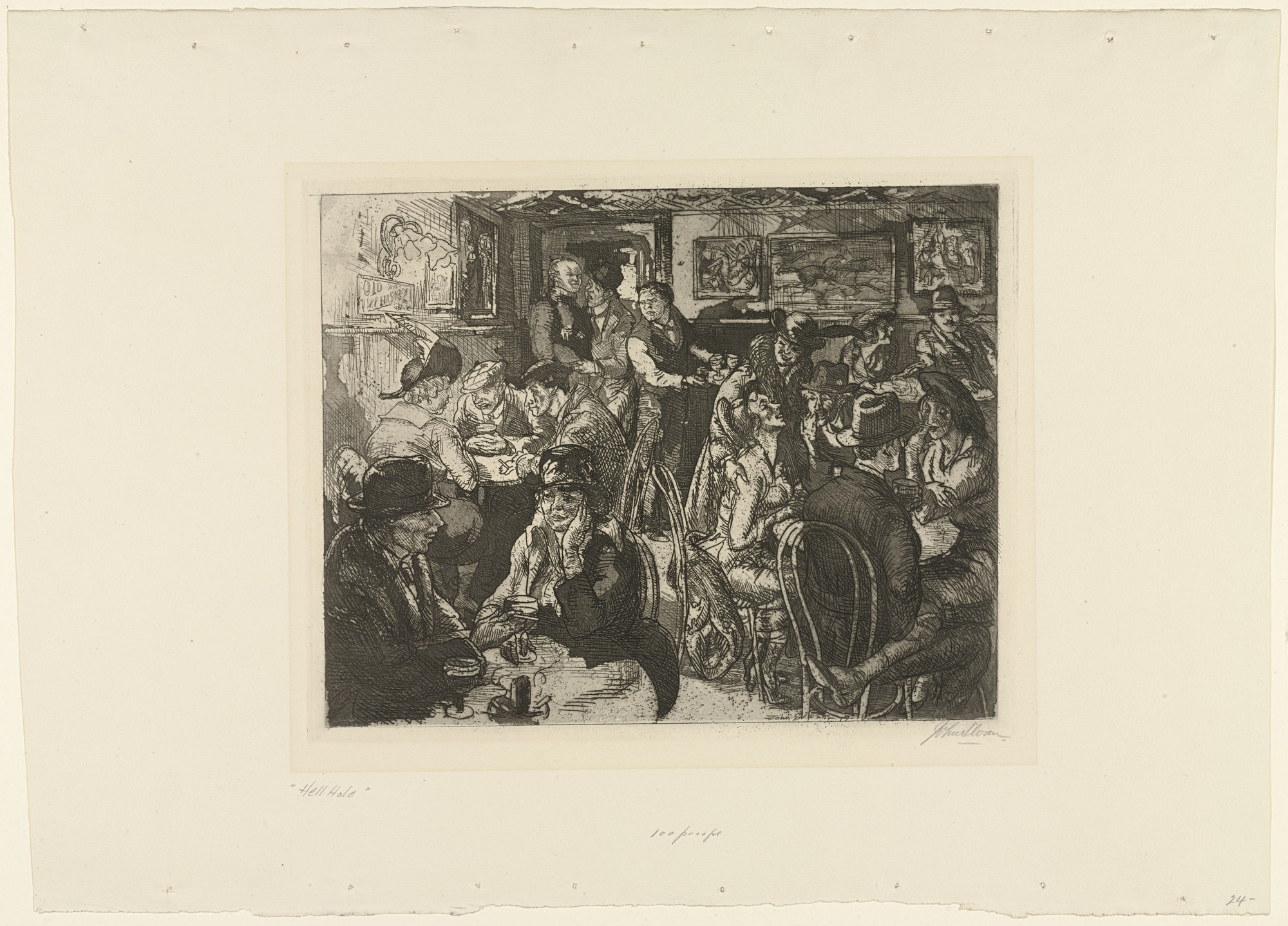 John Sloan. Hell Hole