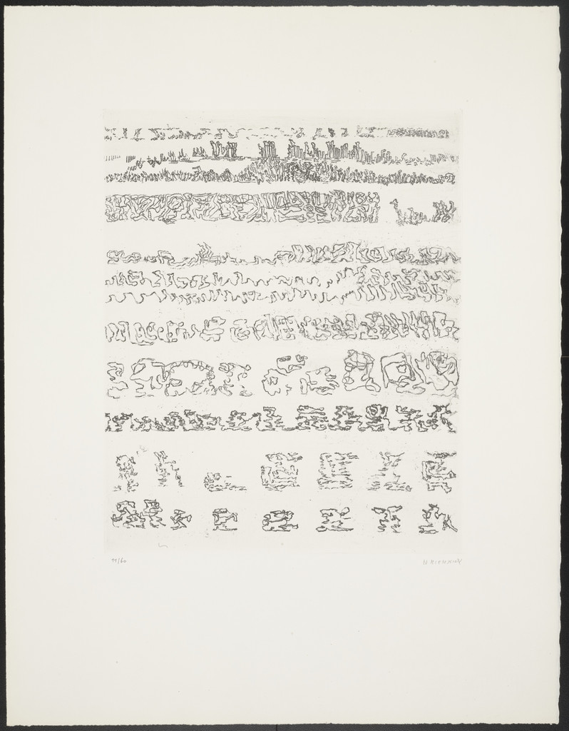 Plate (folio 3) from Parcours