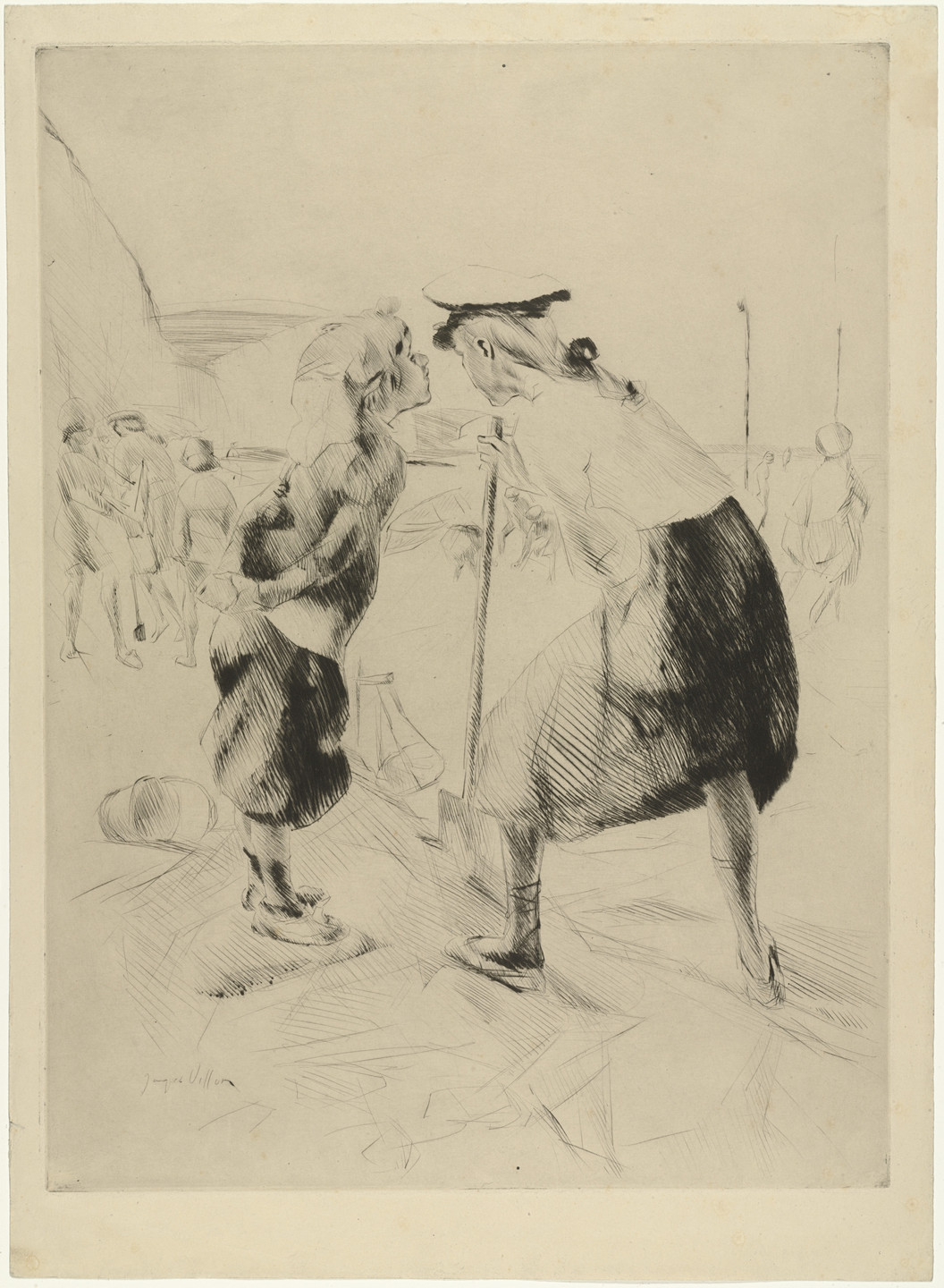 Jacques Villon. For a Sensational Project (Pour un projet sensationnel). 1904