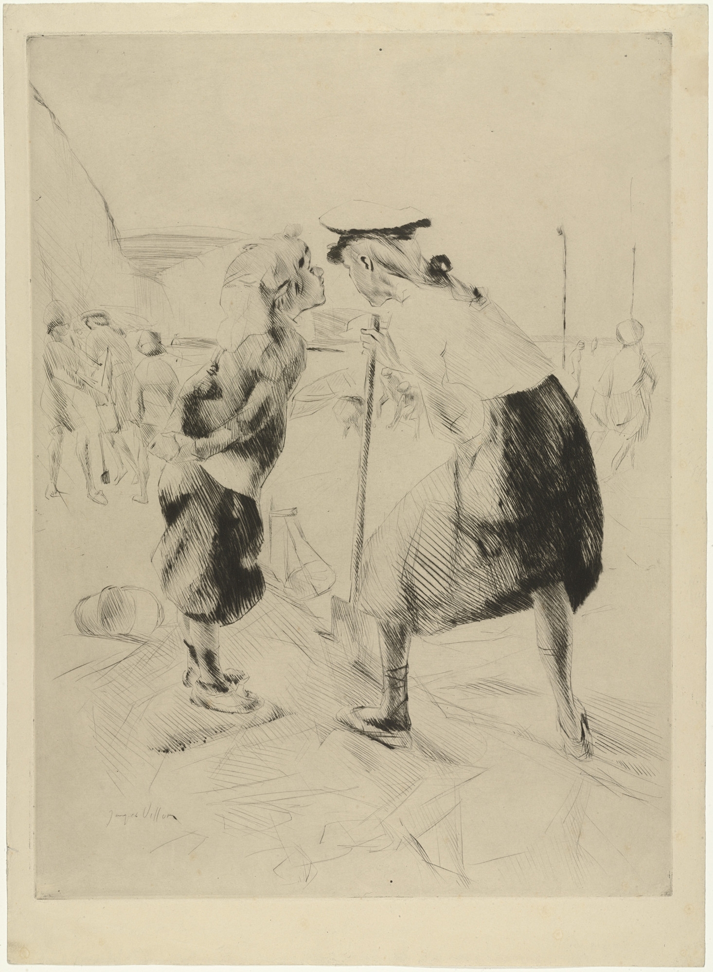 Jacques Villon. For a Sensational Project ( Pour un projet sensationnel )