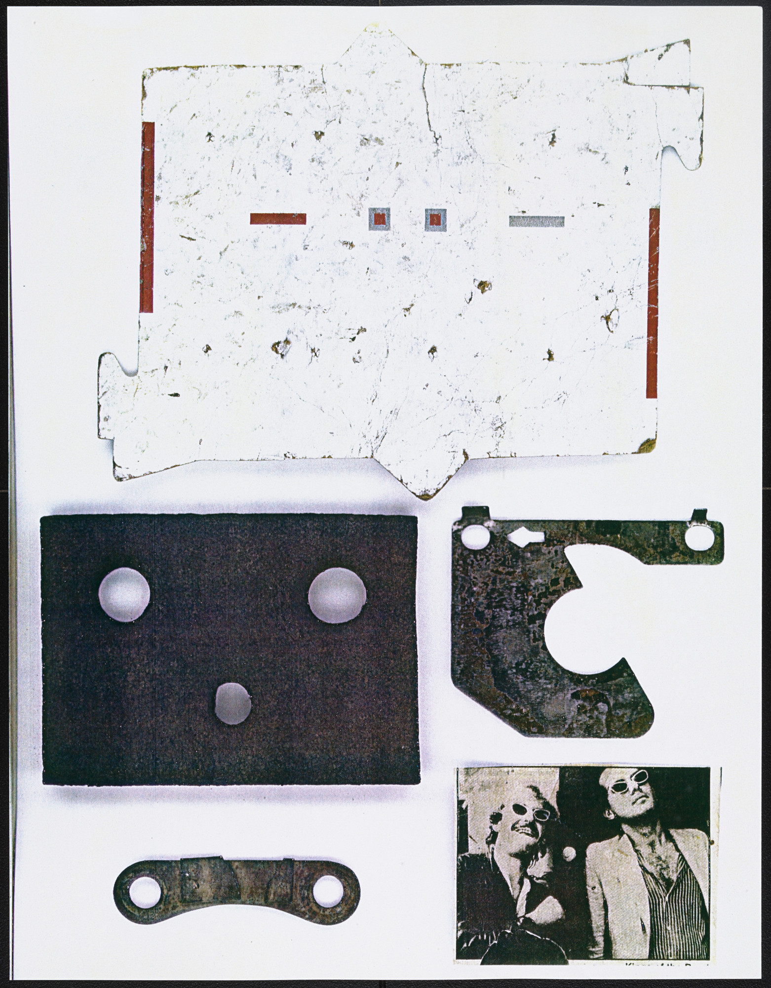 Kirsten Hawthorne. Untitled from Found Masks 1975–1978