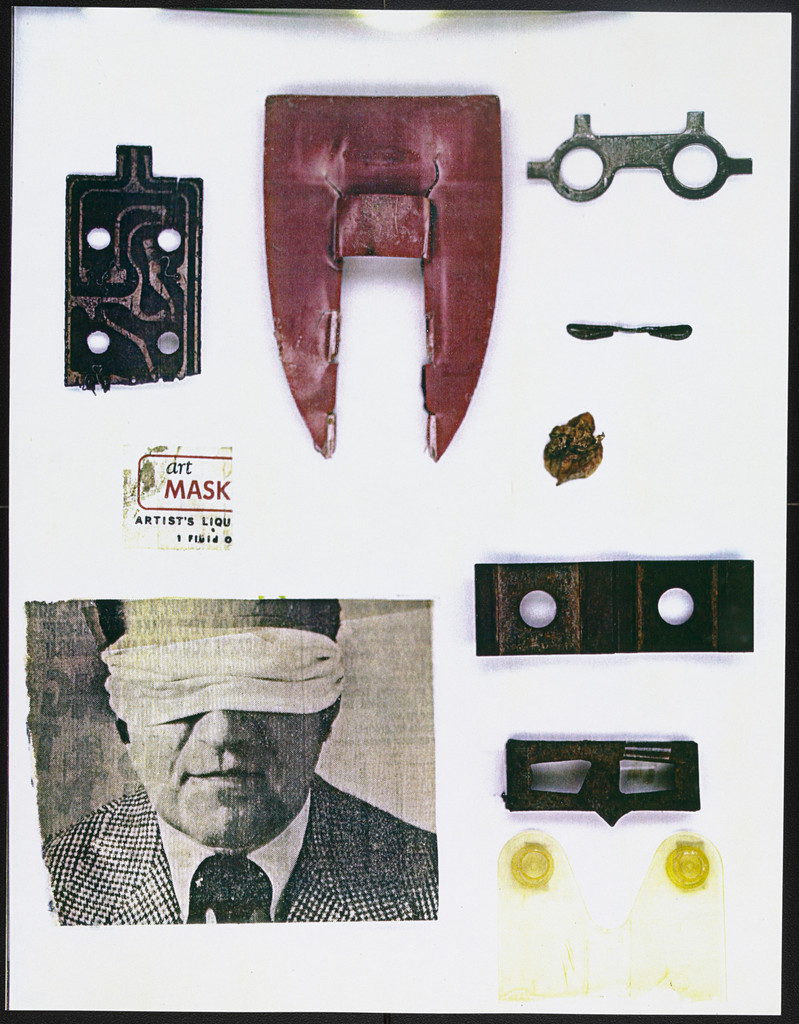Untitled from Found Masks 1975–1978