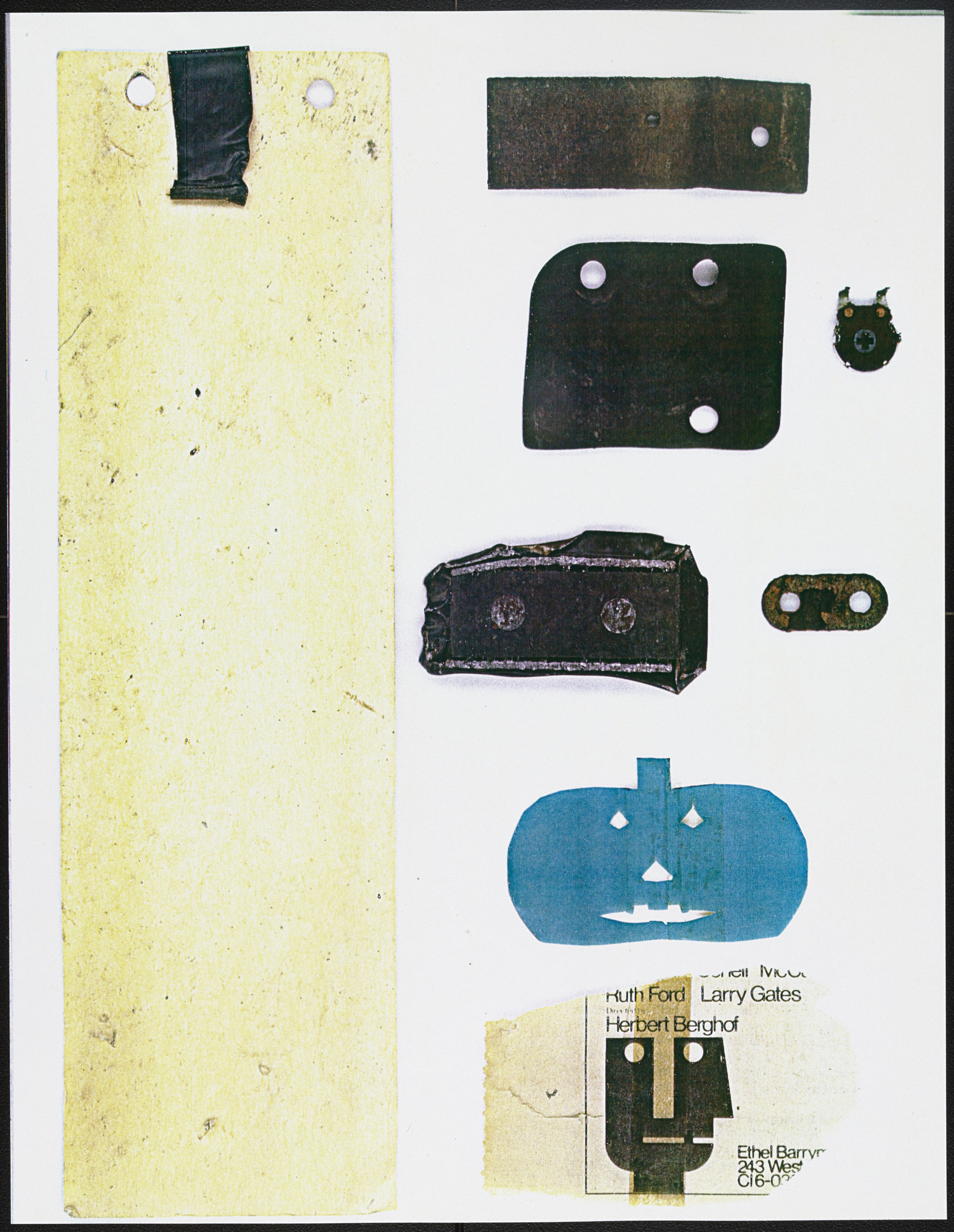 Kirsten Hawthorne. Untitled from Found Masks 1975–1978