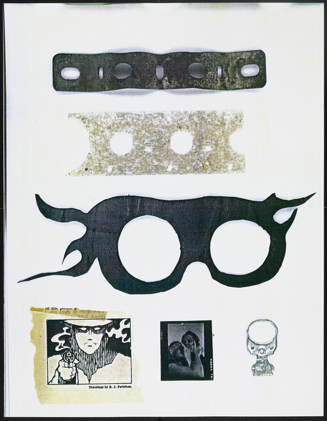 Kirsten Hawthorne. Untitled from Found Masks 1975–1978. 1975–78, published 1978
