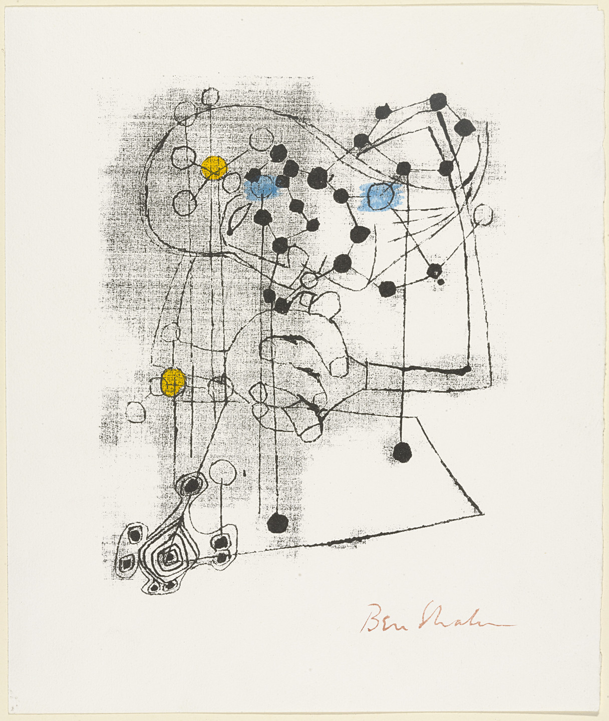 【WEB限定】 Scientist. Shahn. Ben 1957 MoMA | アート・デザイン・音楽