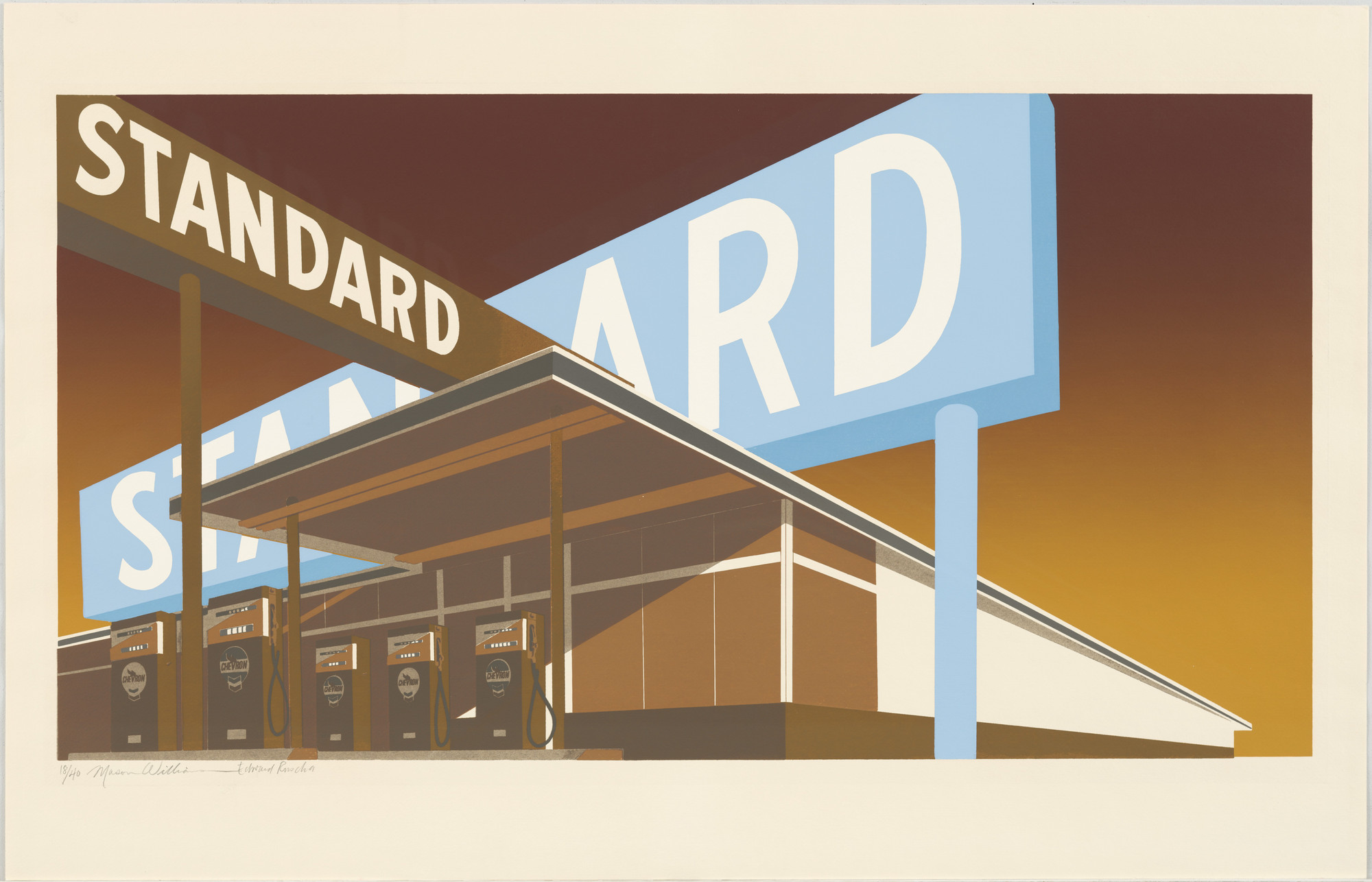 Edward Ruscha, Mason Williams. Double Standard. 1969