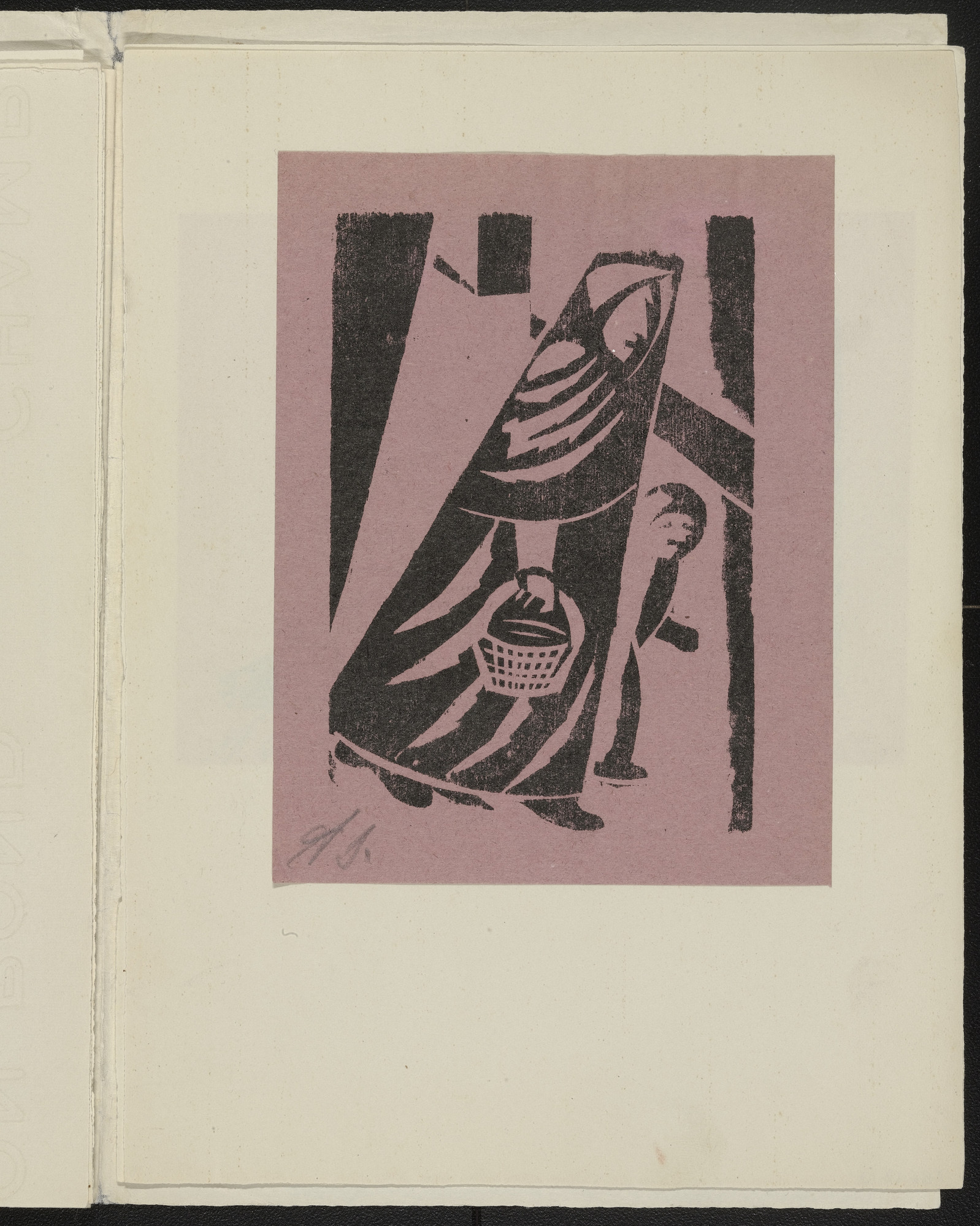 David Alfaro Siqueiros. Untitled from 13 Woodcuts by Siqueiros ( 13 Grabados en madera por Siqueiros )