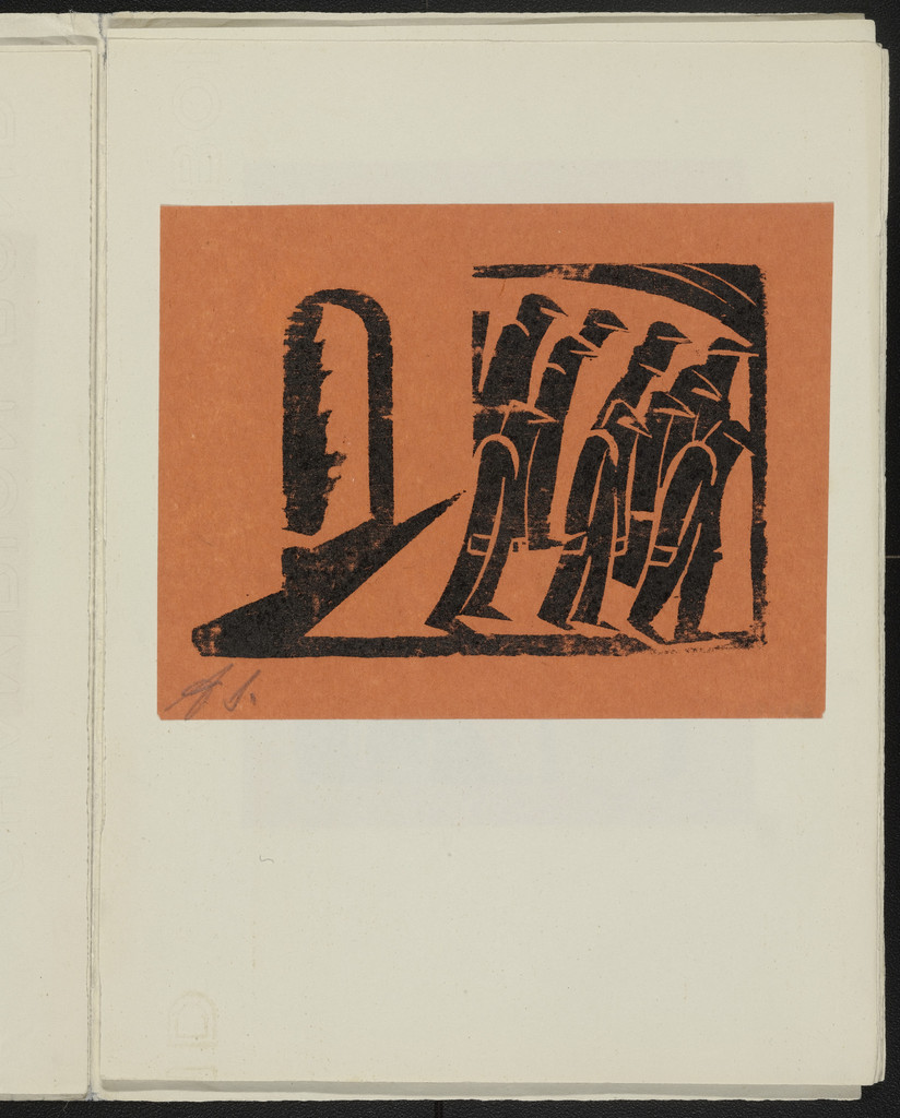 Untitled from 13 Woodcuts by Siqueiros (13 Grabados en madera por Siqueiros)