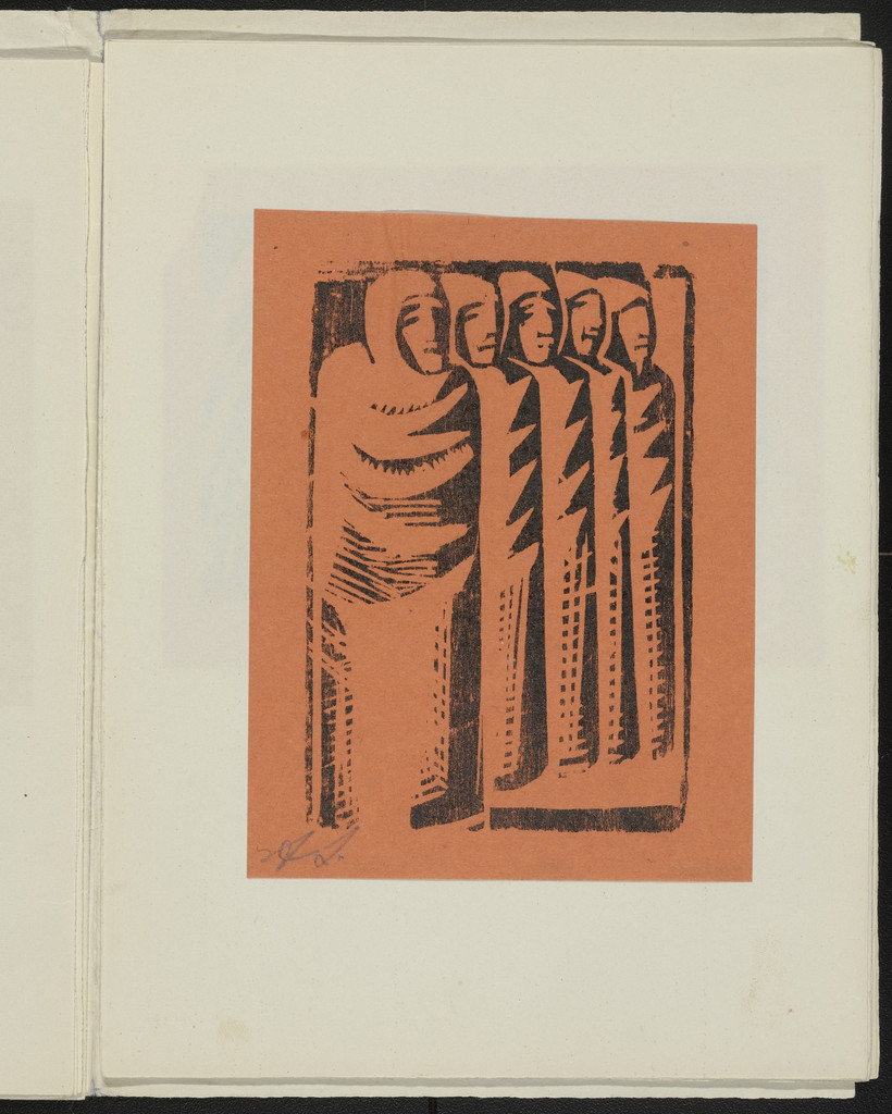 Untitled from 13 Woodcuts by Siqueiros (13 Grabados en madera por Siqueiros)