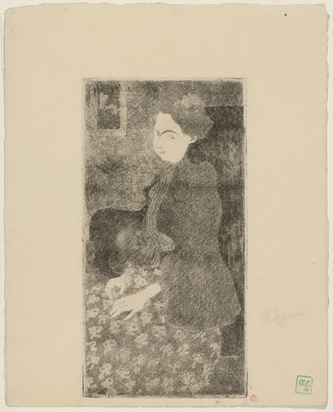 Armand Séguin. Breton Woman. 1891-92