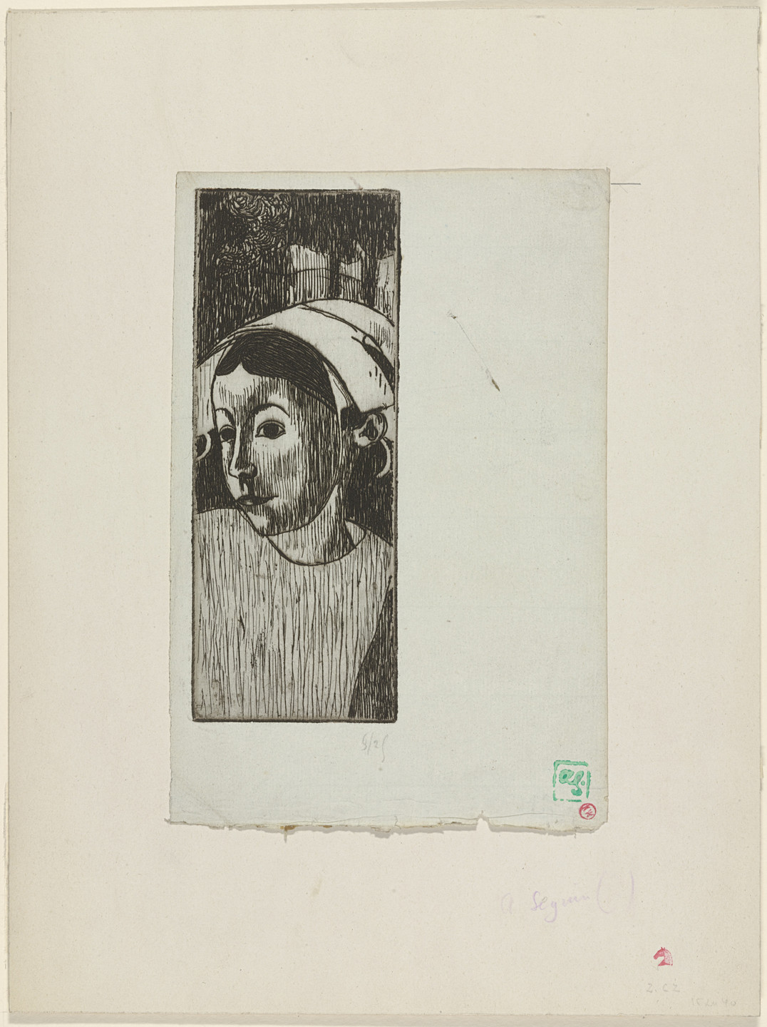 Armand Séguin. Young Girl. c. 1895