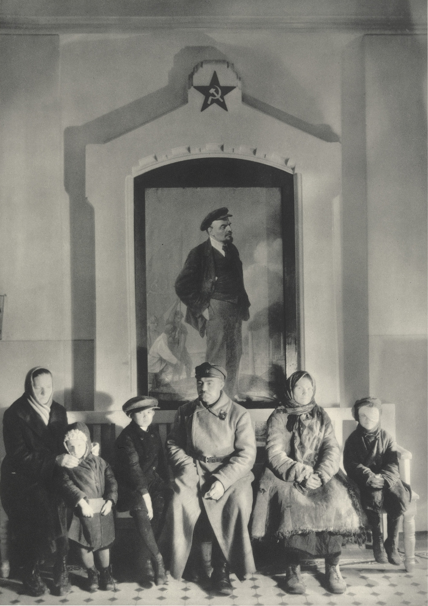 Margaret Bourke-White. Waiting the Turn: Children's Clinic: Moscow
