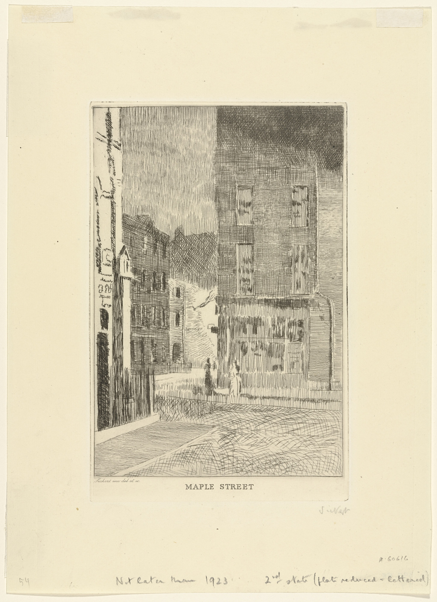 Walter Richard Sickert. Maple Street