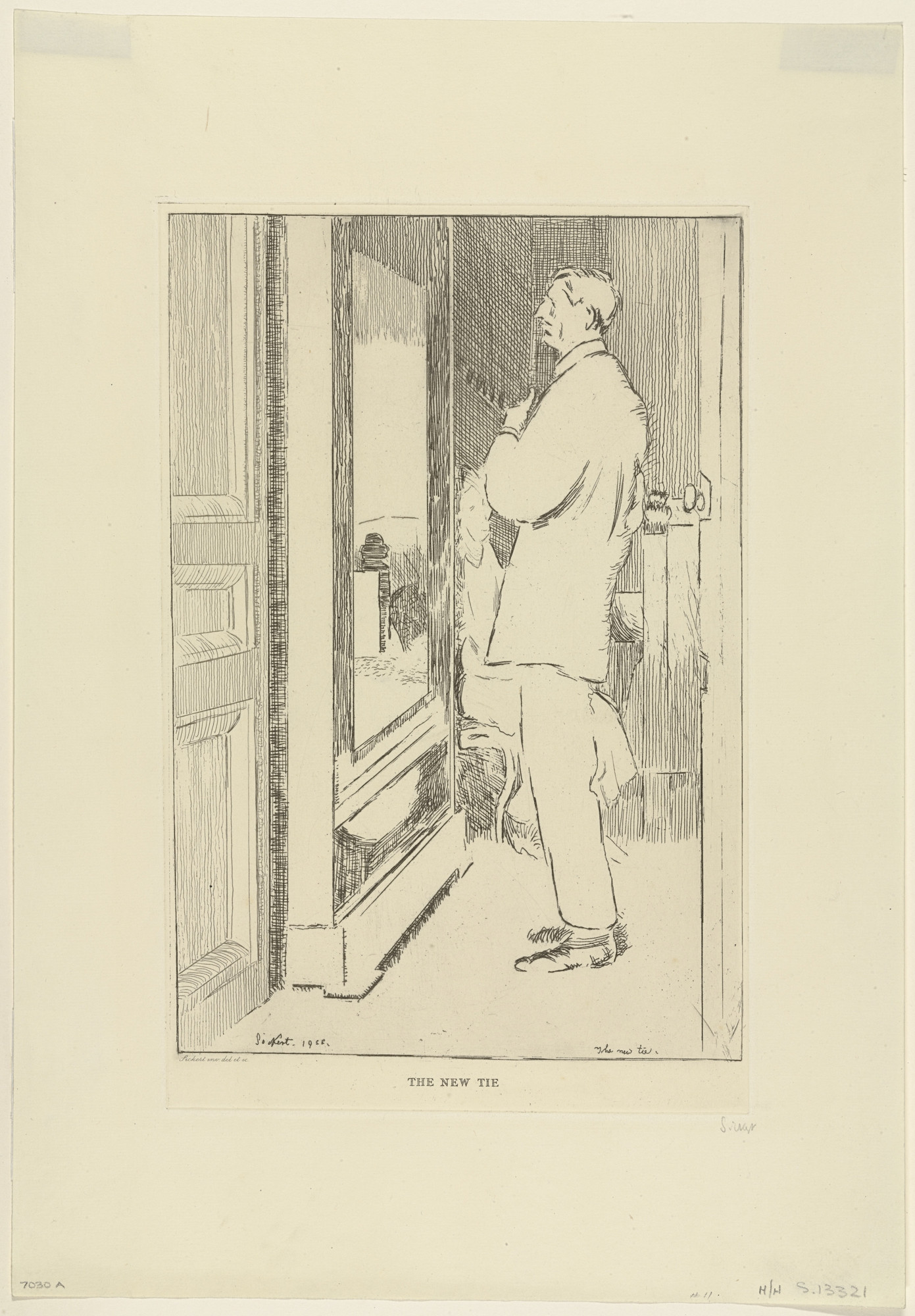 Walter Richard Sickert. The New Tie