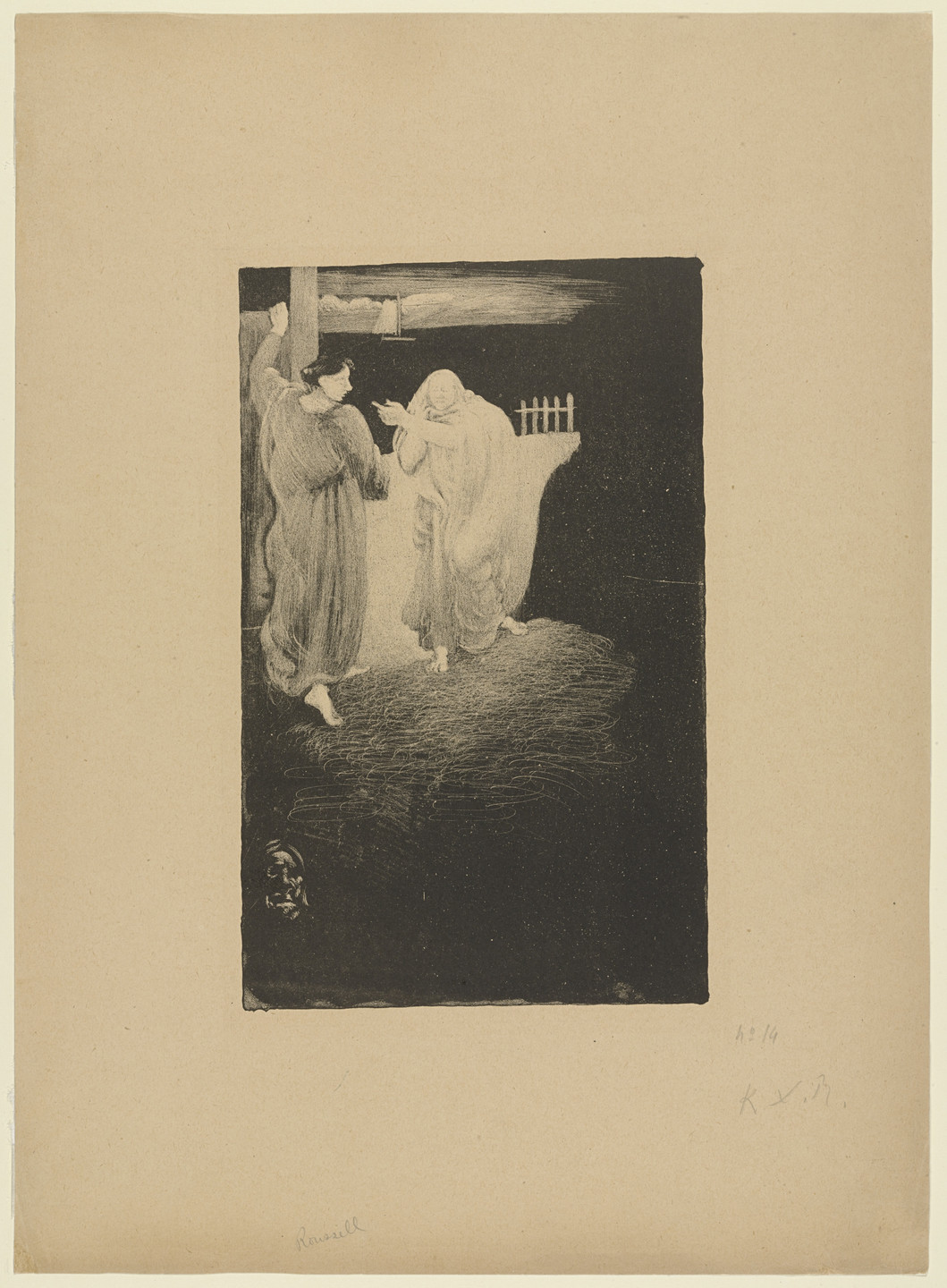 Ker-Xavier Roussel. Biblical Scene. 1894, published 1895