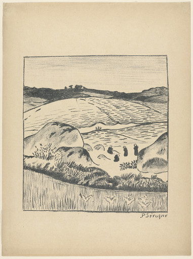 Landscape in Brittany
