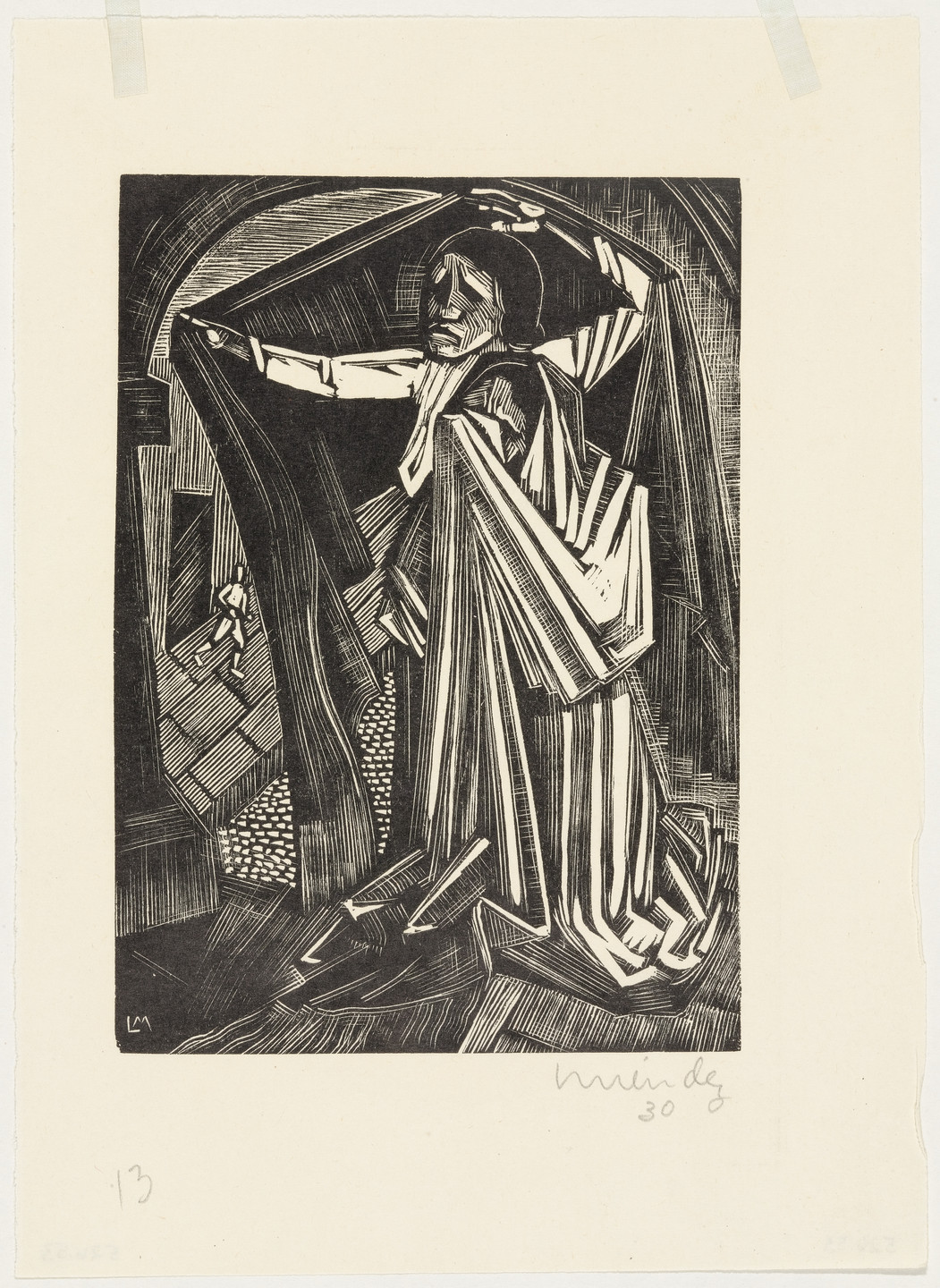Leopoldo Méndez. Women Praying Prayers and Lamentation. 1930