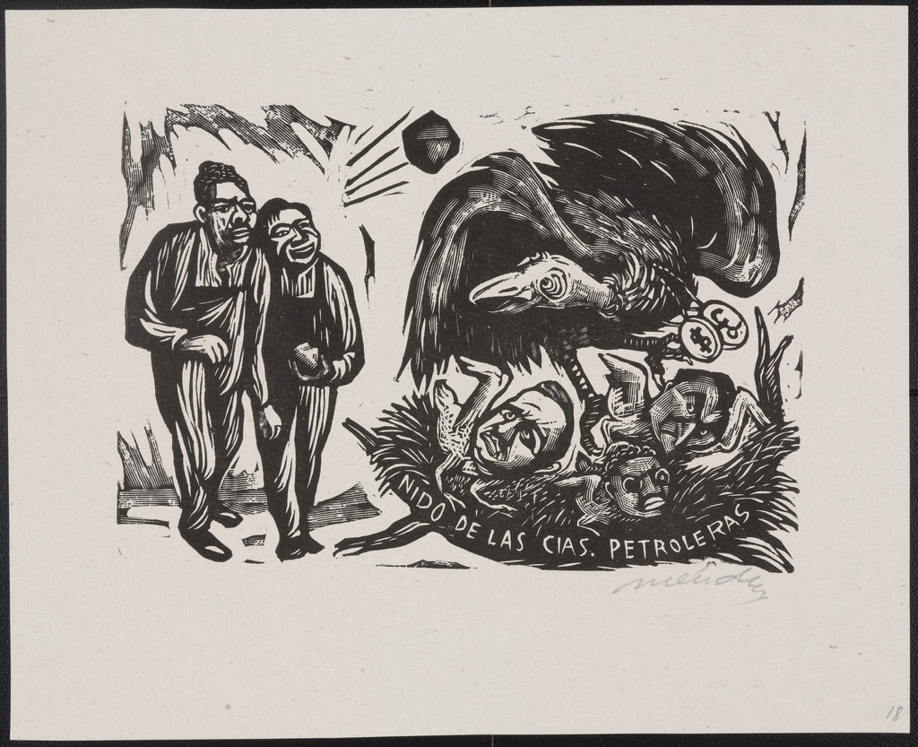 The Vulture's Nest (El nido del Buitre) from the portfolio 25 Prints of Leopoldo Méndez