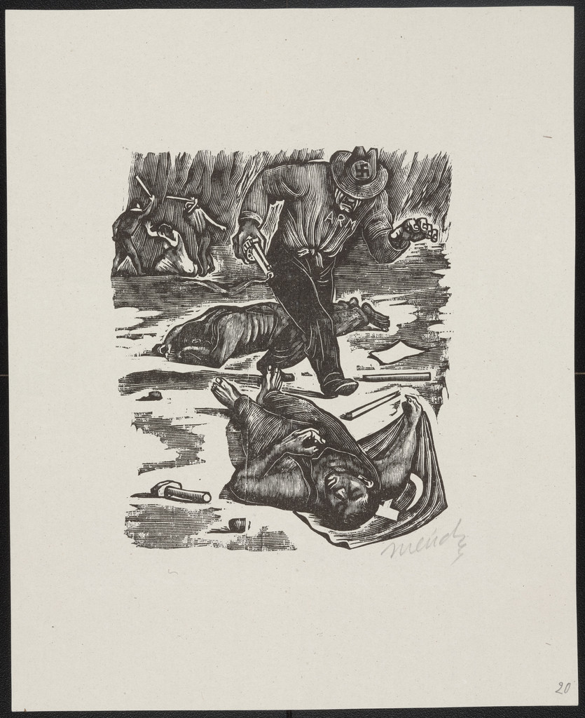 Fascism (2) (Fachismo [2]) from the portfolio 25 Prints of Leopoldo Méndez
