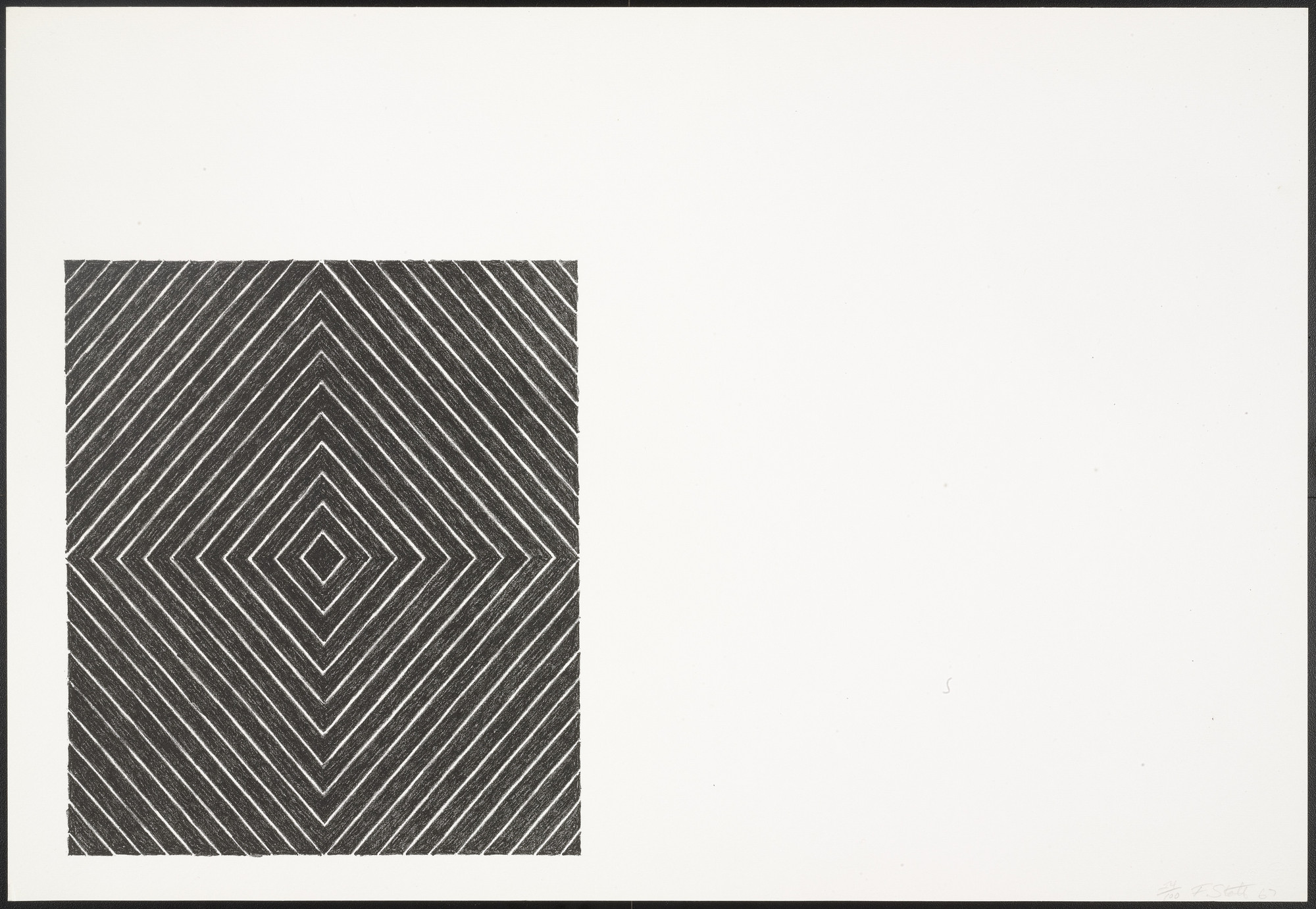 Frank Stella. Jill from Black Series II