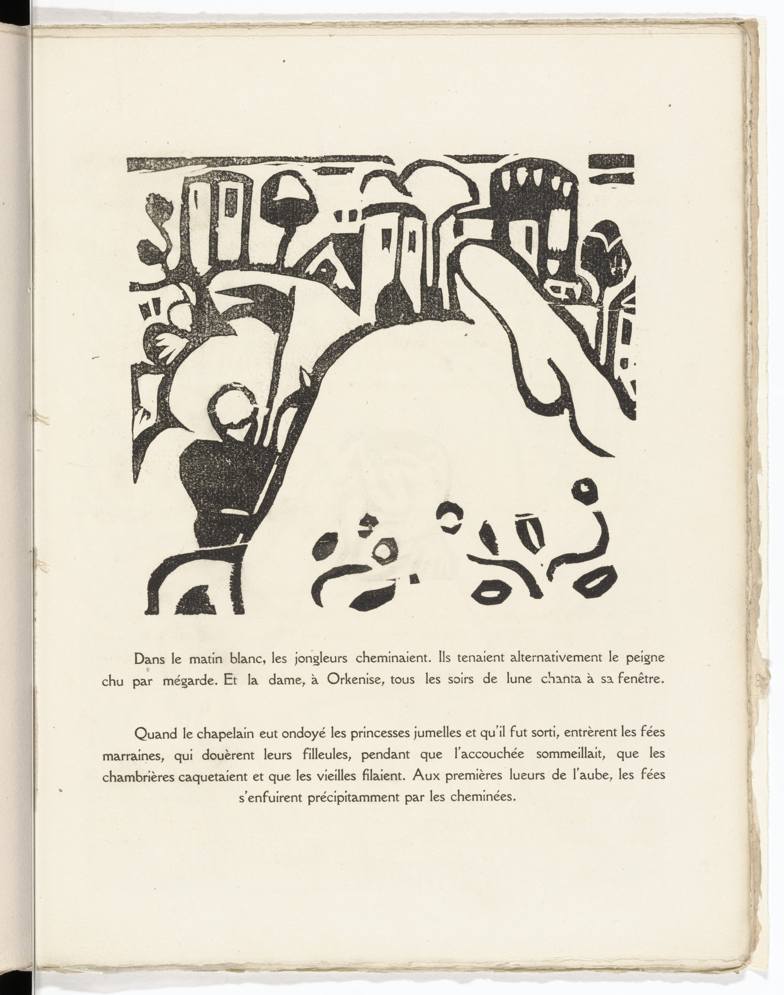 André Derain. In-text plate (folio 28) from L'Enchanteur pourrissant