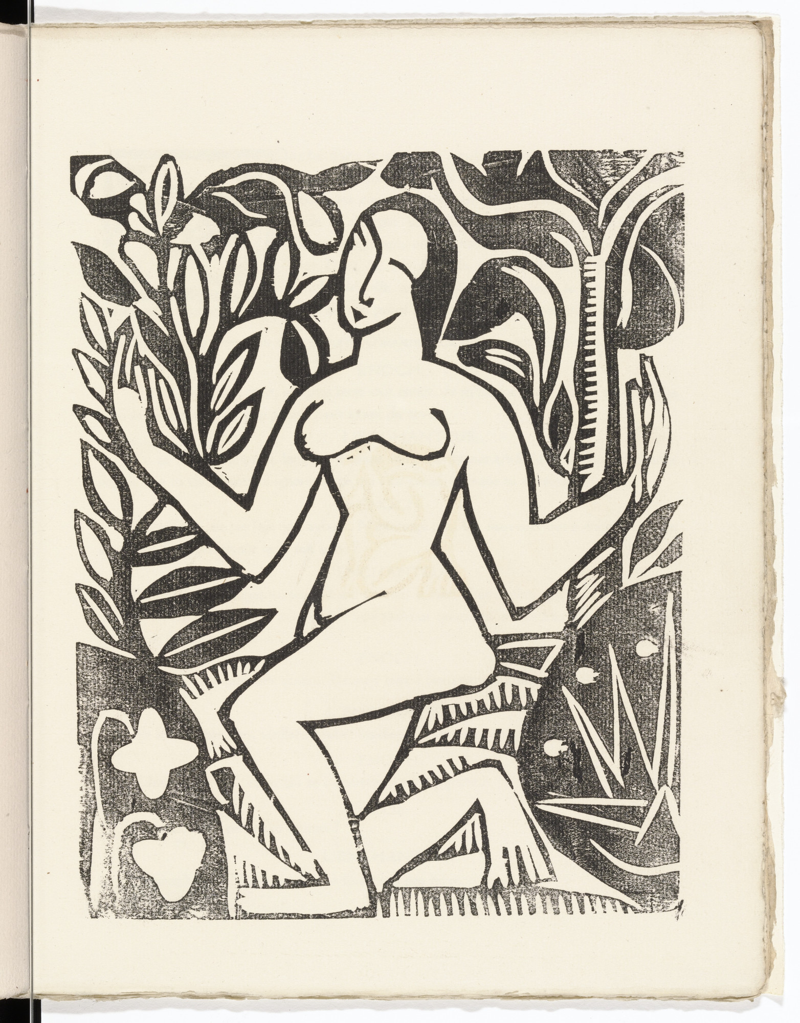 André Derain. Plate (folio 29) from L'Enchanteur pourrissant