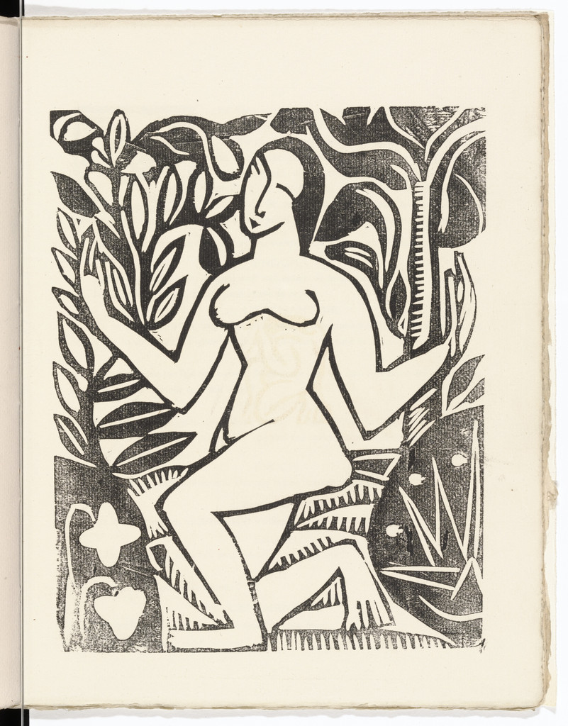 Plate (folio 29) from L'Enchanteur pourrissant