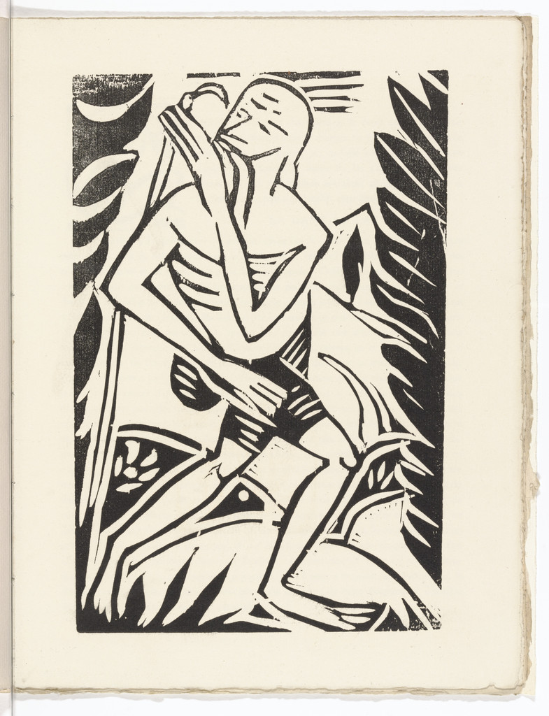 Plate (folio 32) from L'Enchanteur pourrissant