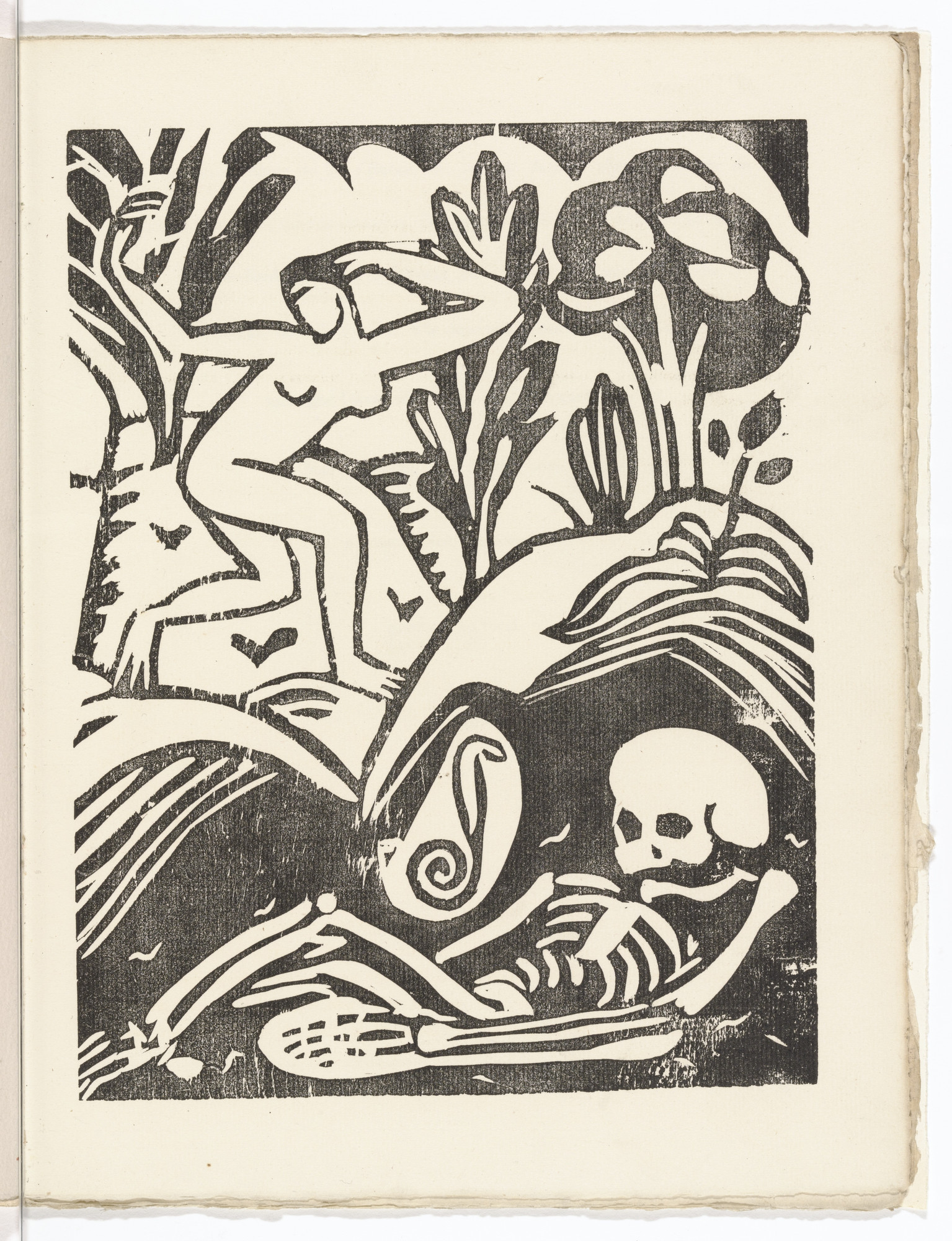 André Derain. Plate (folio 35) from L'Enchanteur pourrissant